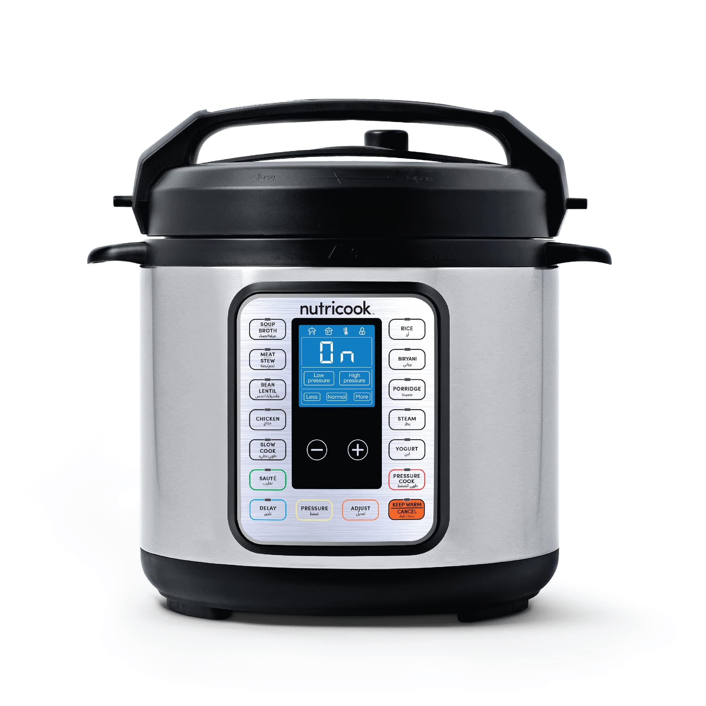 NutriCook Smart Electric Pressure Cooker Pot - 6L, 9 in1, 1000 Watts