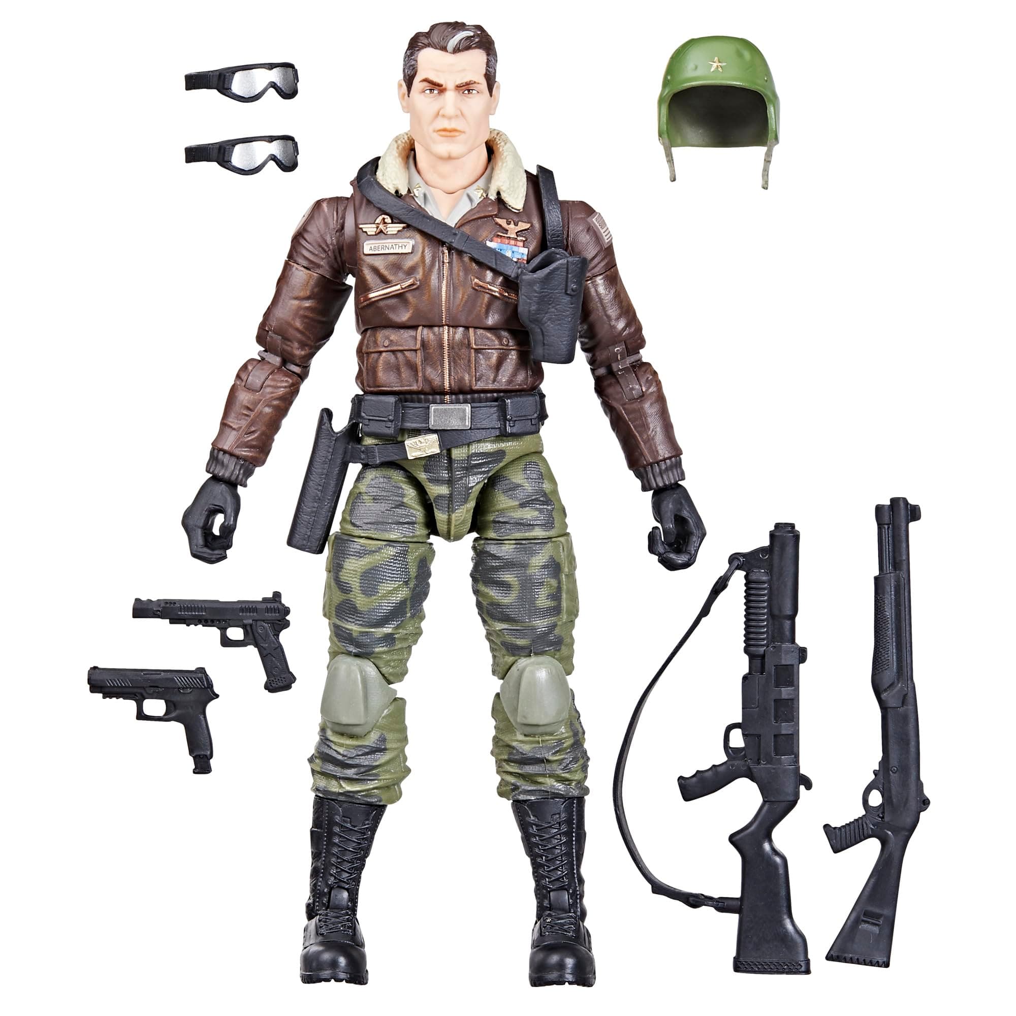 G.I. Joe Classified Series General Clayton Hawk Abernathy, Collectible Action Figure, 103, 6 inch Action Figures for Boys & Girls, with 7 Accessory Pieces