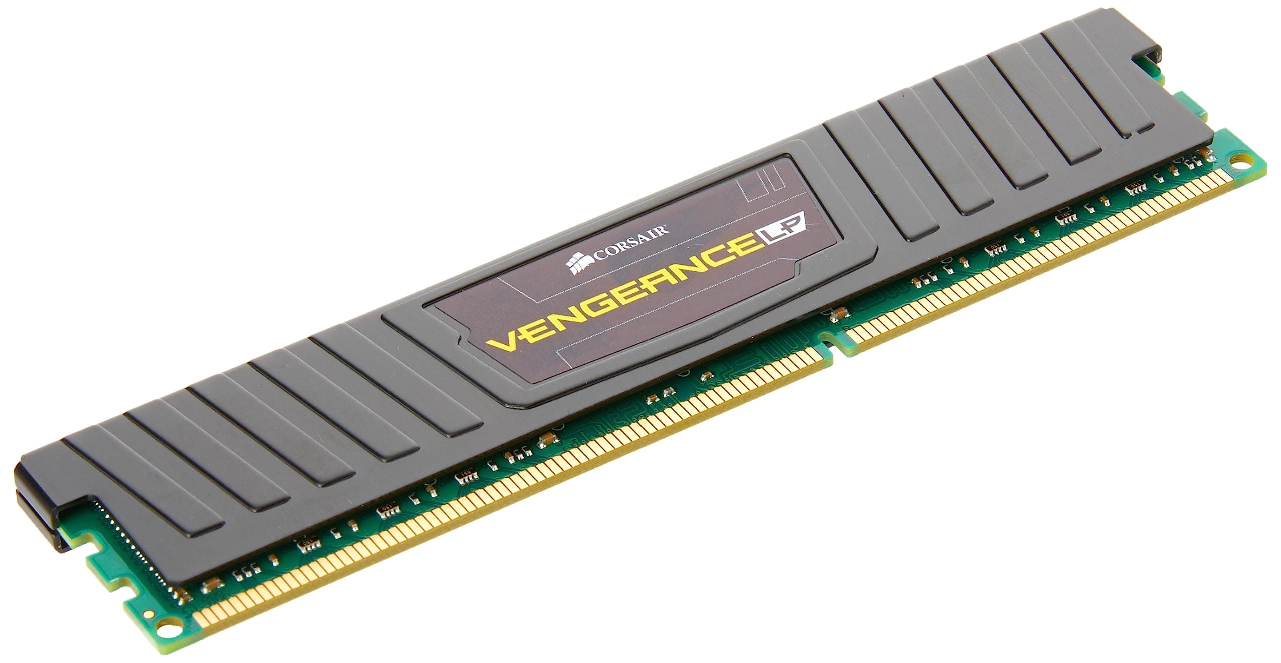 Corsair CML8GX3M1A1600C10 Vengeance Low Profile 8GB (1x8GB) DDR3 1600 Mhz CL10 XMP Performance Desktop Memory Module Black