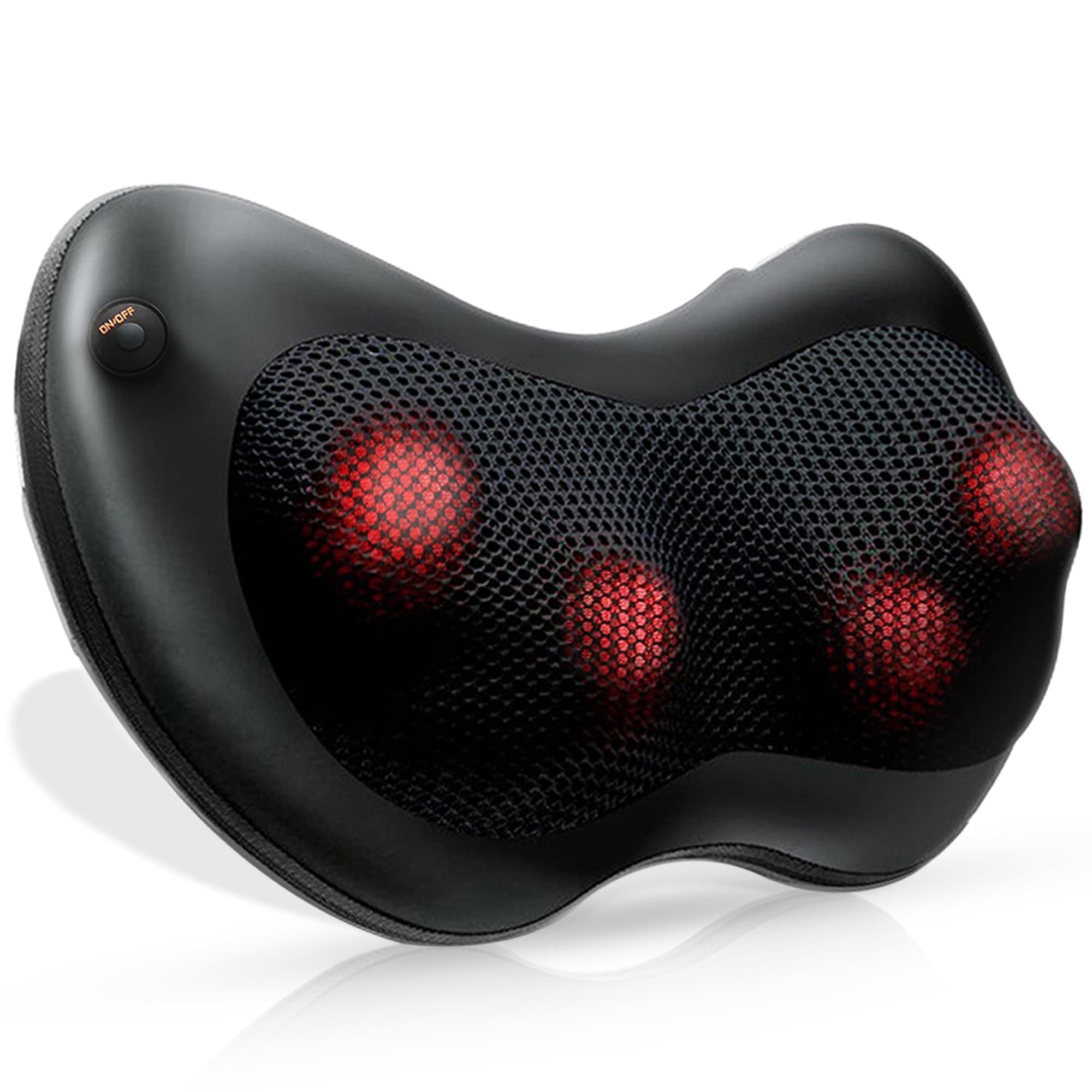 USA Shiatsu Cushion Full Body Neck Massager Machine (Black)
