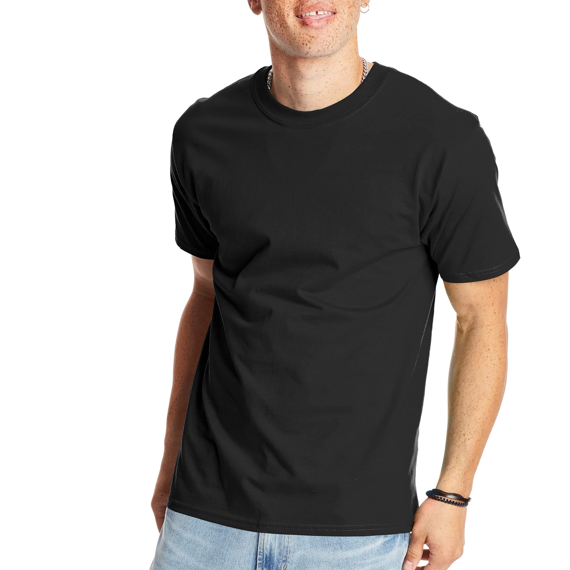 Hanes Men's BEEFY Short Sleeve T-Shirt