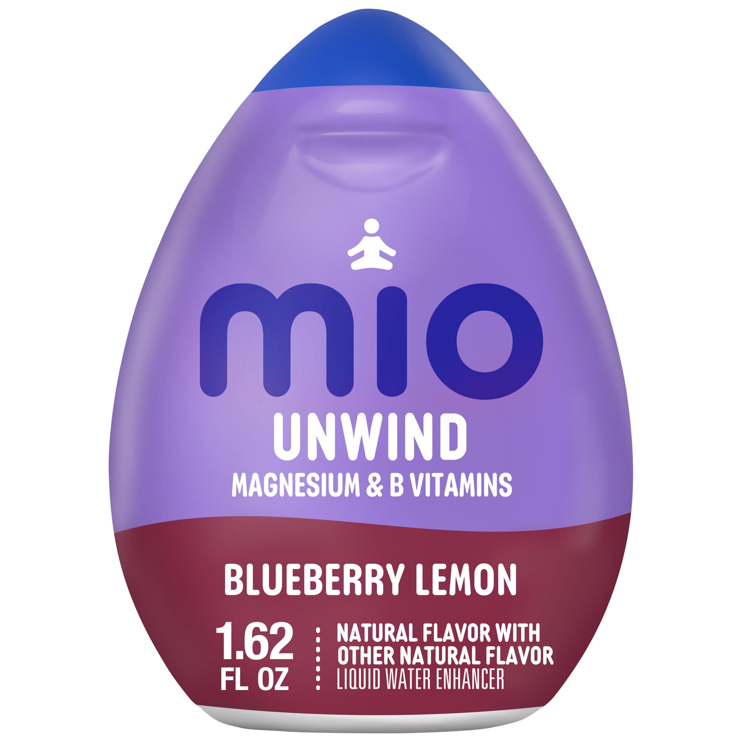 Unwind Blueberry Lemon Liquid Water Enhancer with Magnesium & B Vitamins, 1.62 fl oz Bottle