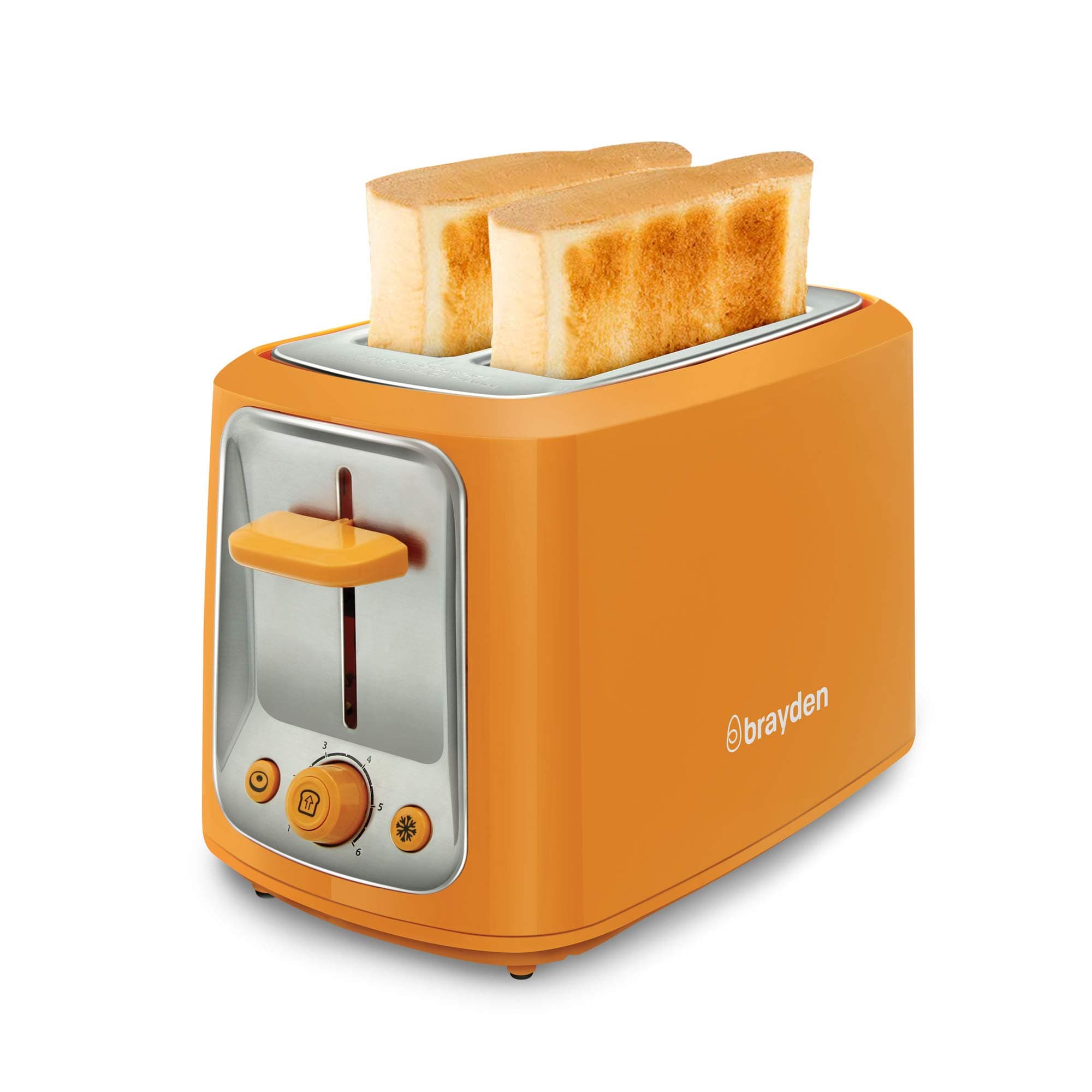 Brayden Furo T20 850W Pop-Up Toaster (Orange, Golden)