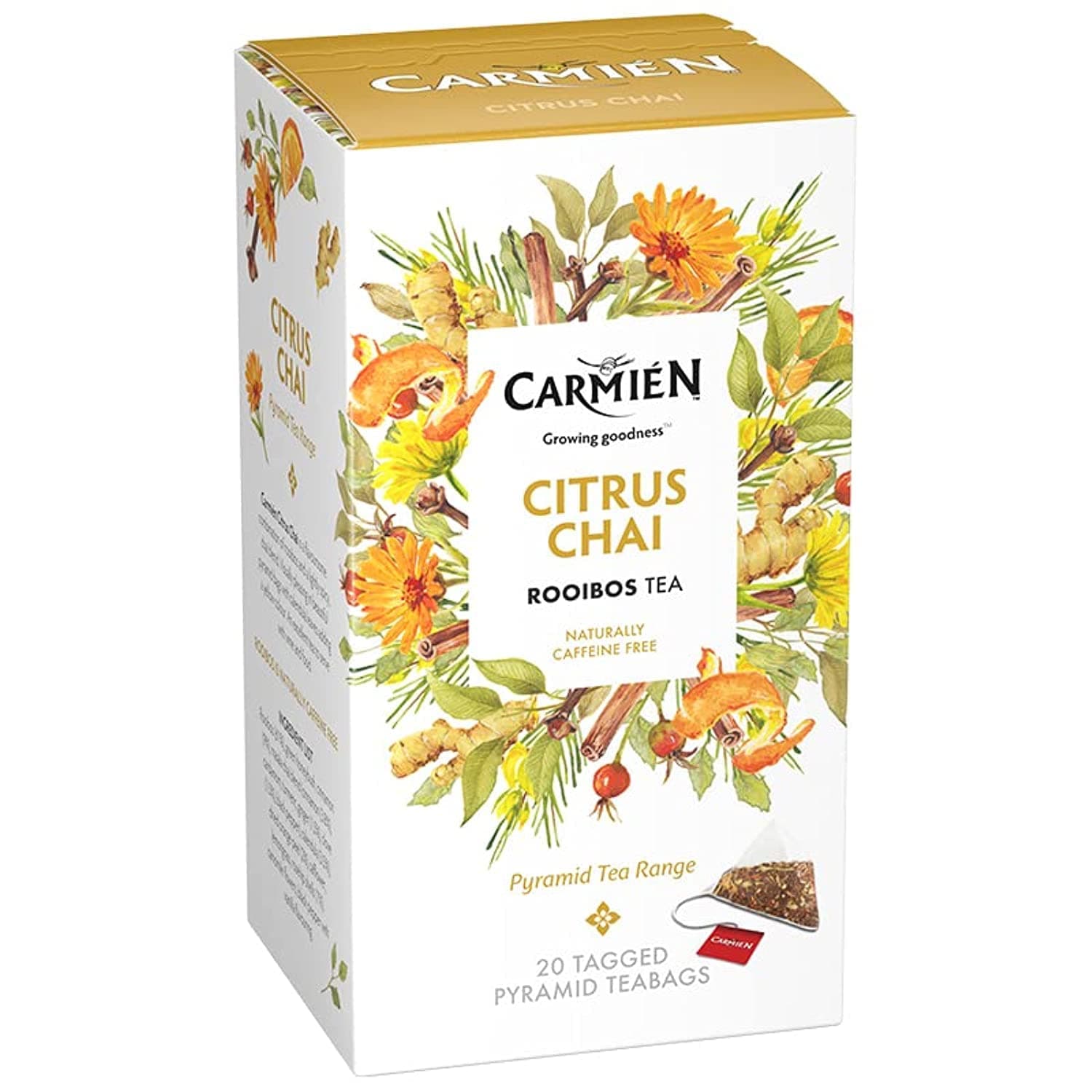 Pyramid range: Citrus Chai Rooibos Tea 20's (50g)