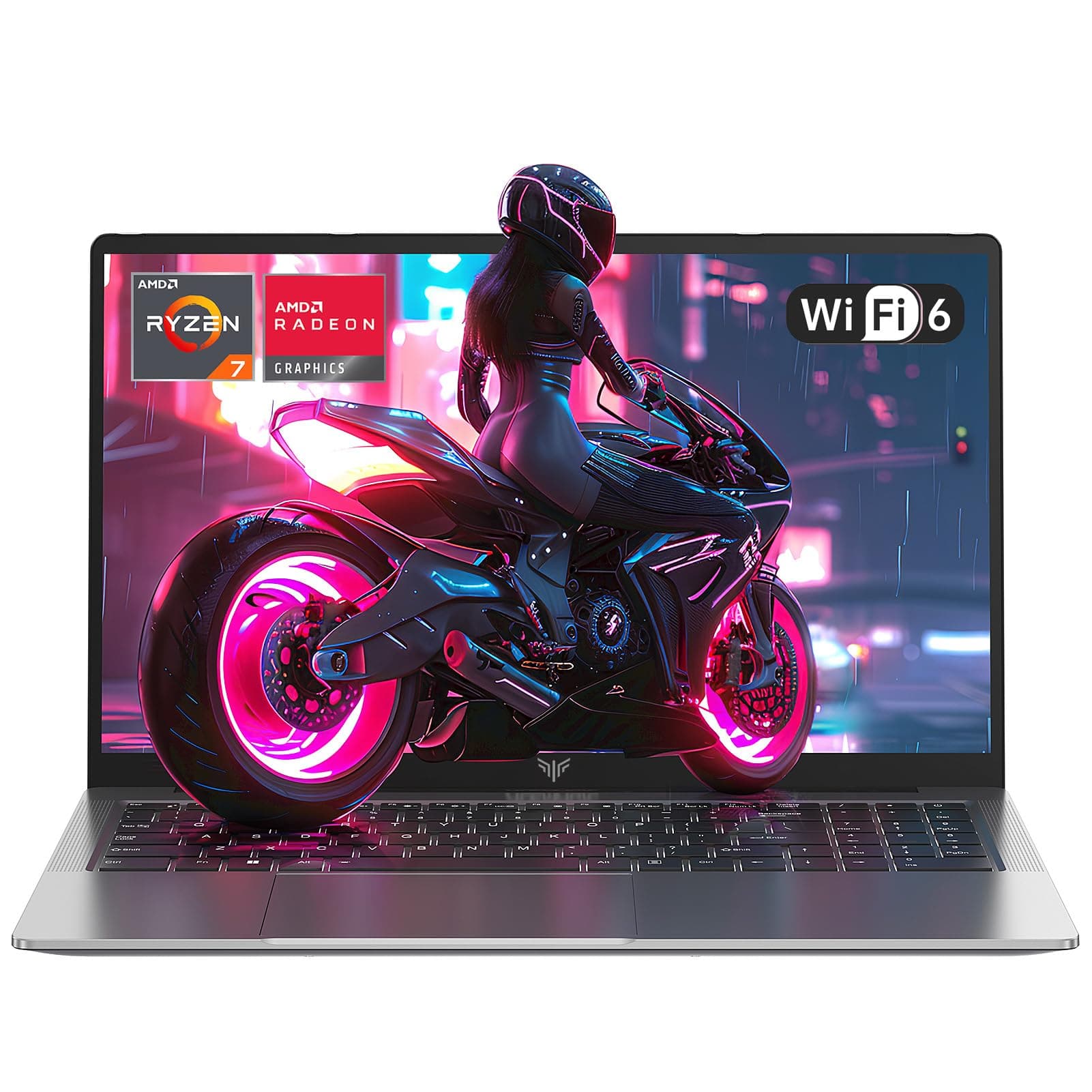 2024 Gaming Laptop, 16.1-inch FHD Display Laptop with AMD Ryzen 7 5825U Processor(8C/16T) with Backlit Keyboard,16GB DDR4 512GB M.2 2280 NVMe SSD Laptop Computer,Type-C WiFi6