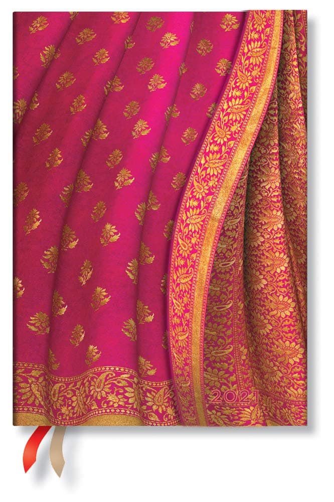 Paperblanks 2021 Gulabi Midi 12-Month (9781439766125)