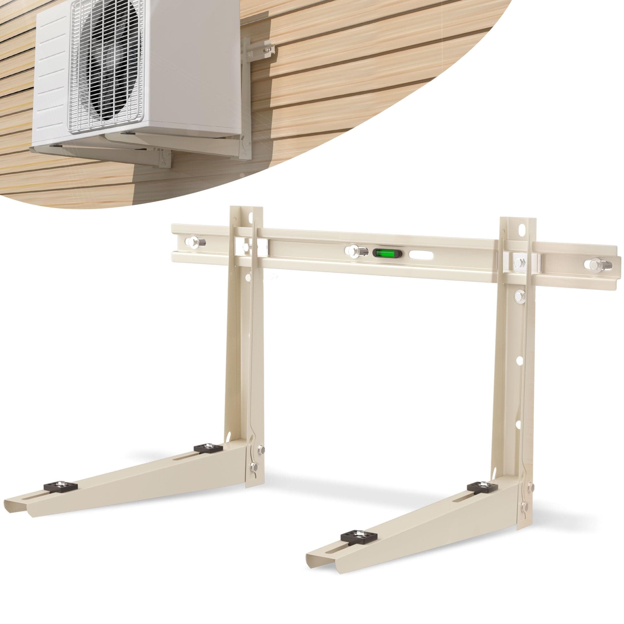 TAKTOPEAK Mini Split Bracket, Wall Mount Bracket for Mini Split from 7000 BTU to 24000 BTU