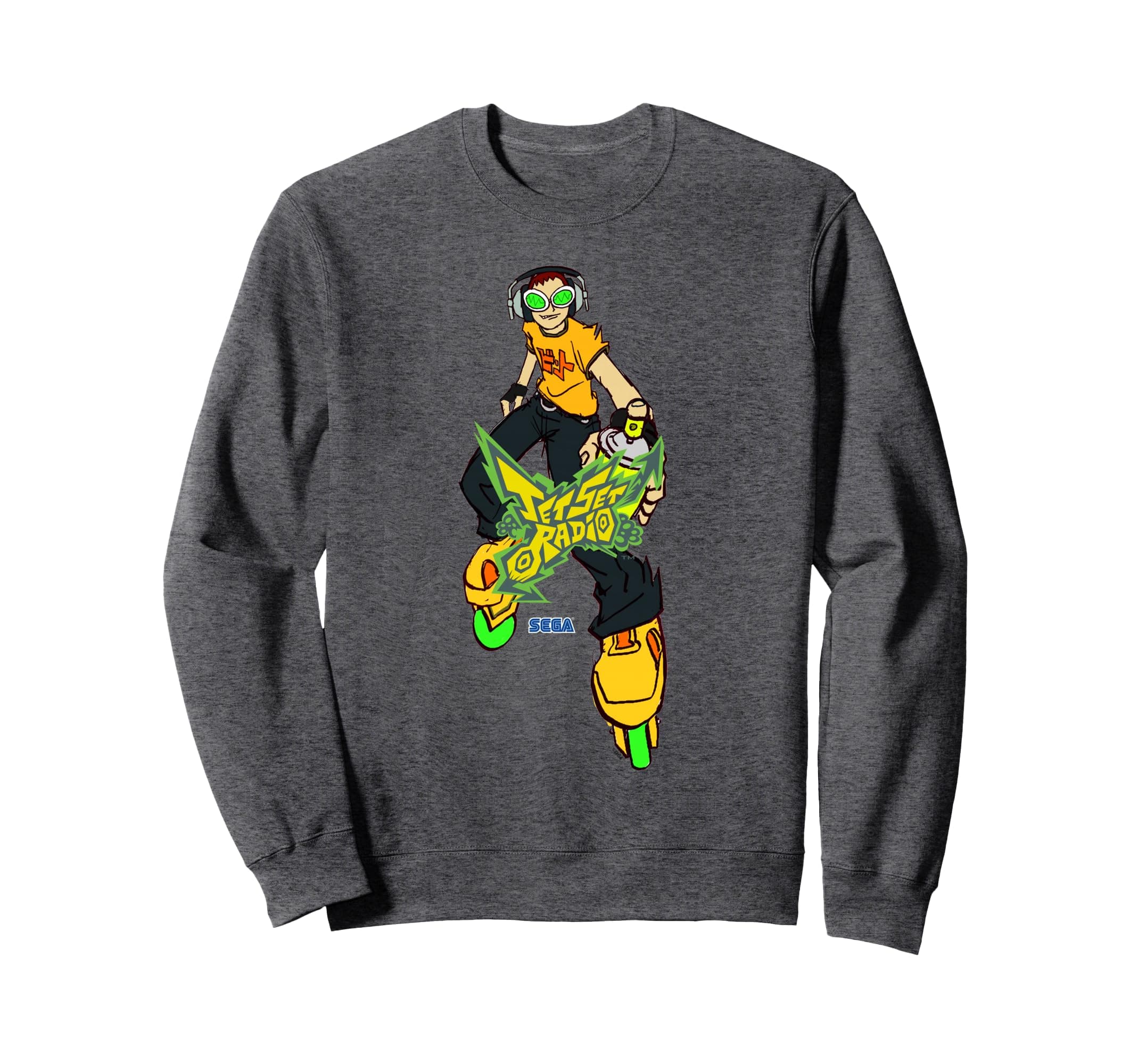 Jet Set Radio spray can SEGA Dreamcast video game Sweatshirt