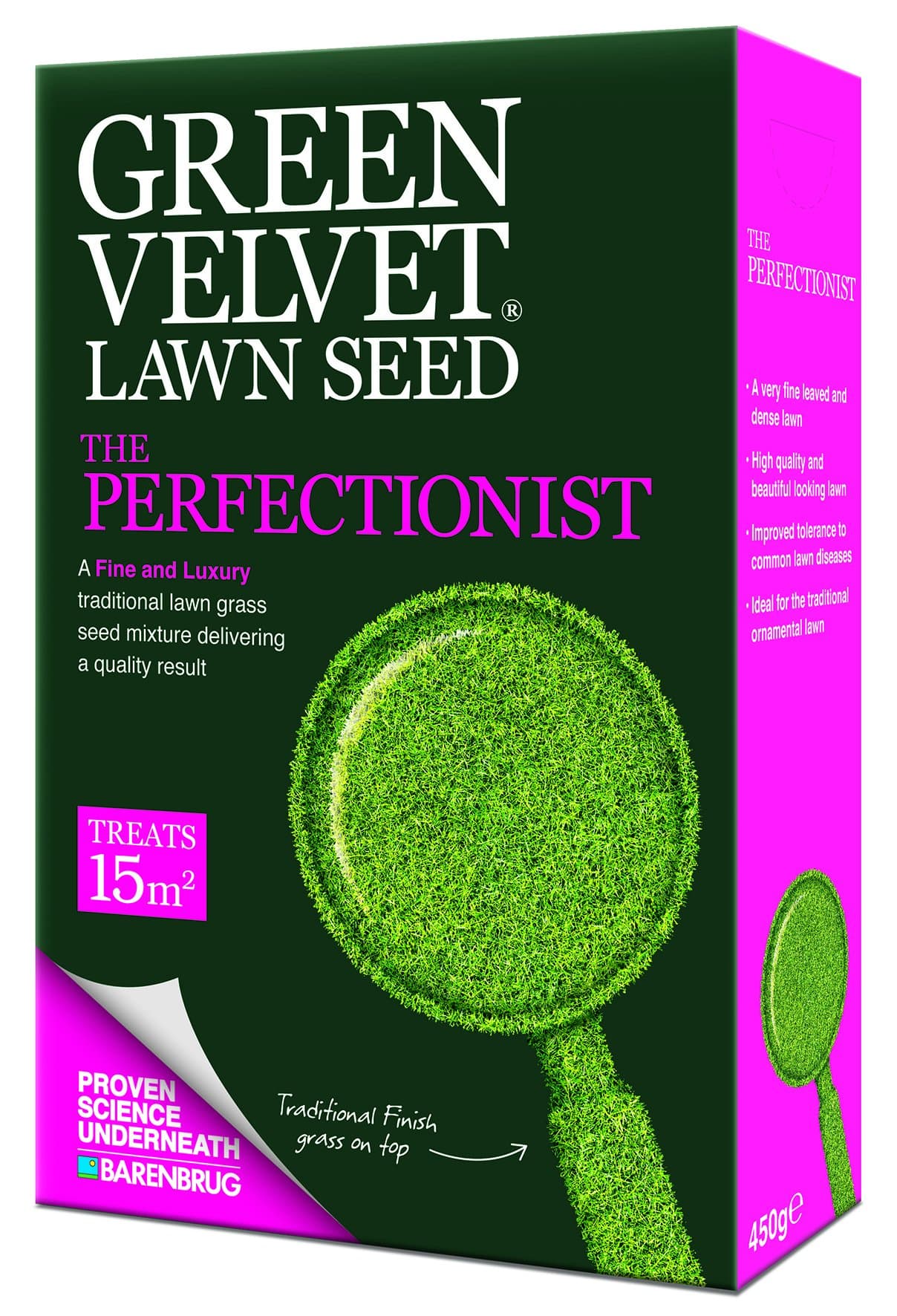 Green Velvet 450g Lawn Seed The Perfectionist