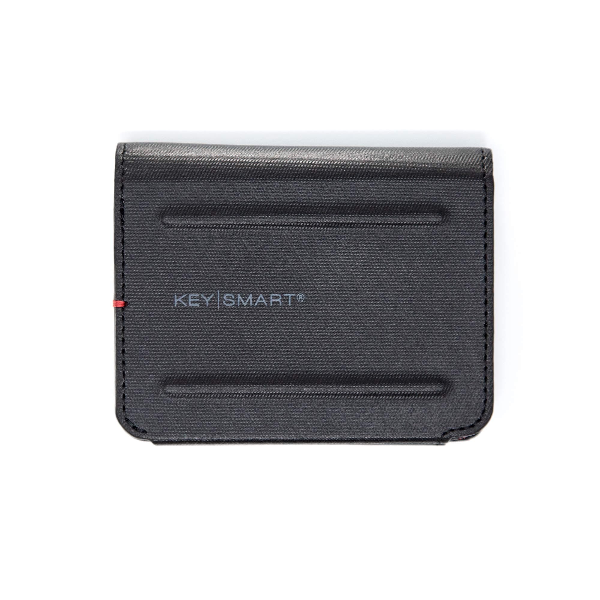KeySmart Urban Union Bi-Fold Wallet (Charcoal Black)