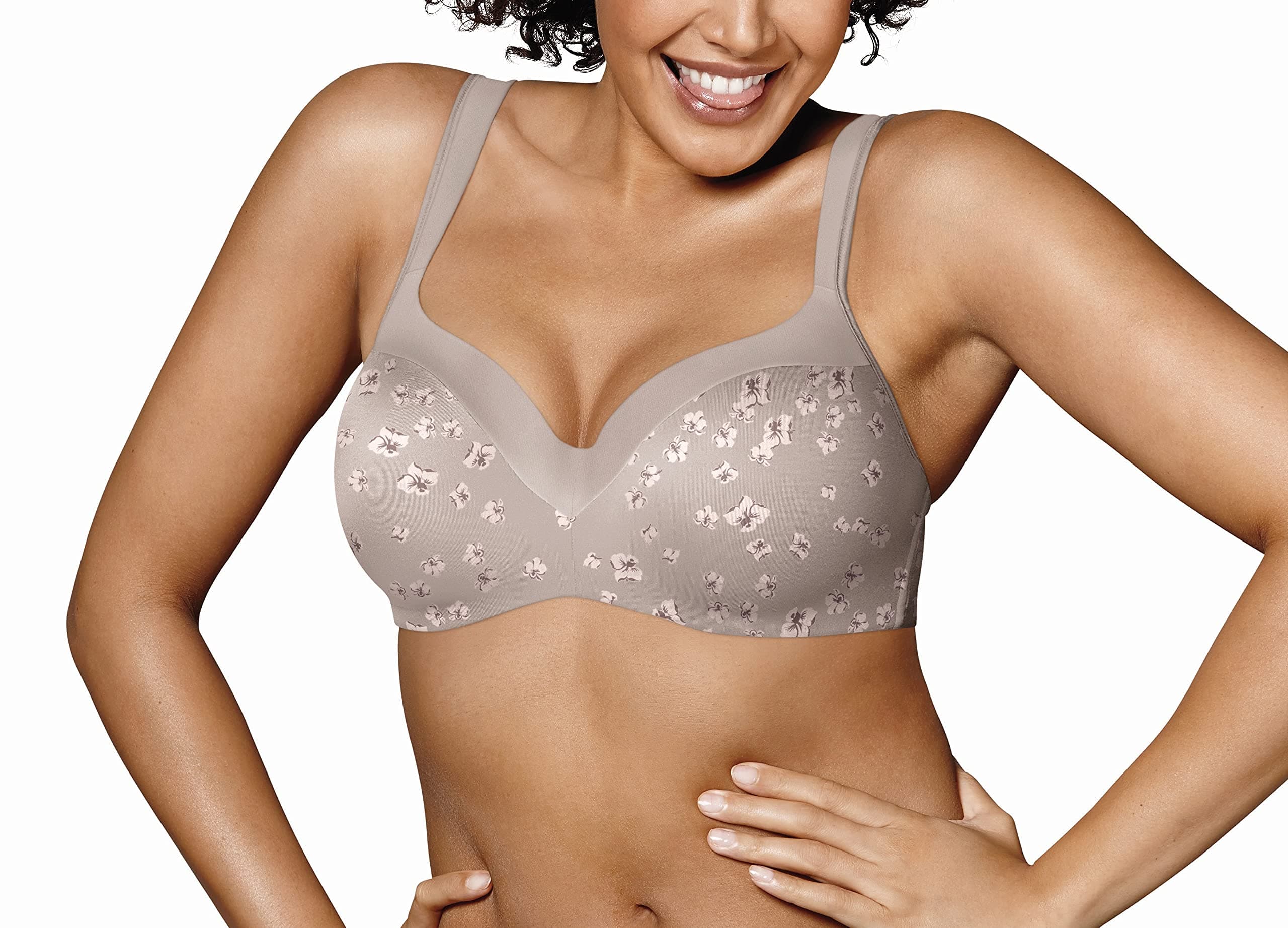 Playtex Women's Secrets Shapes & Supports Balconette Full-Figure Underwire Bra Us4823
