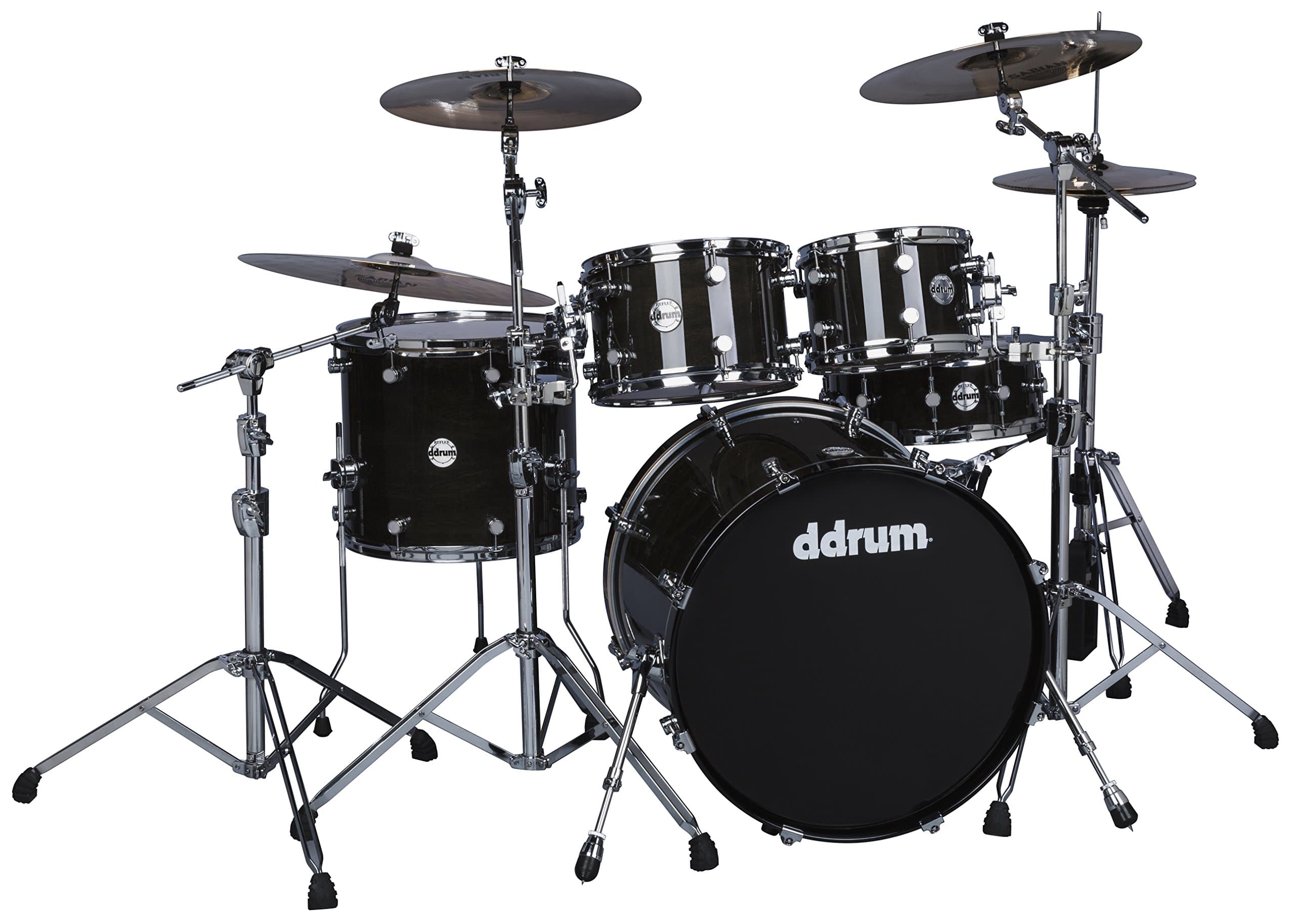 ddrum REFLEX ELT 522 TBK -Piece Drum Shell Pack Trans Black Lacquer