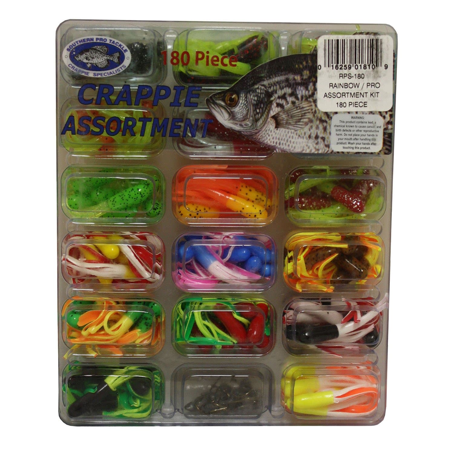 Southern Pro Rainbow Series and Pro Series Tube Kit (180-Piece), Multi Color