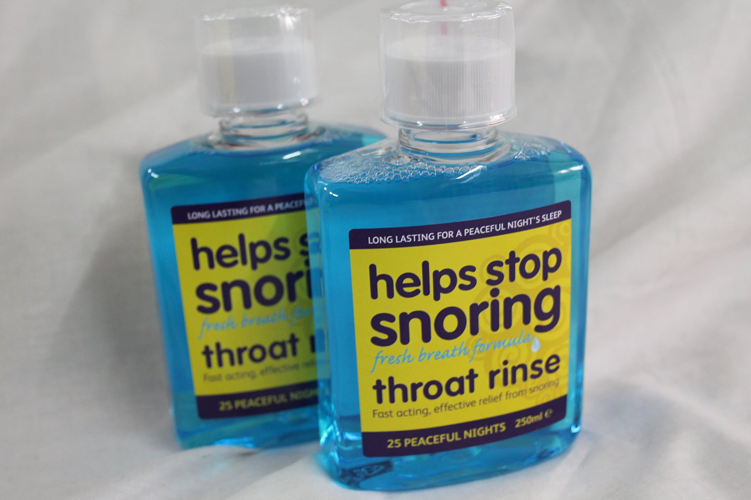 Helps Stop Snoring Throat Rinse 2 x 250mls, 50 Peaceful Nights
