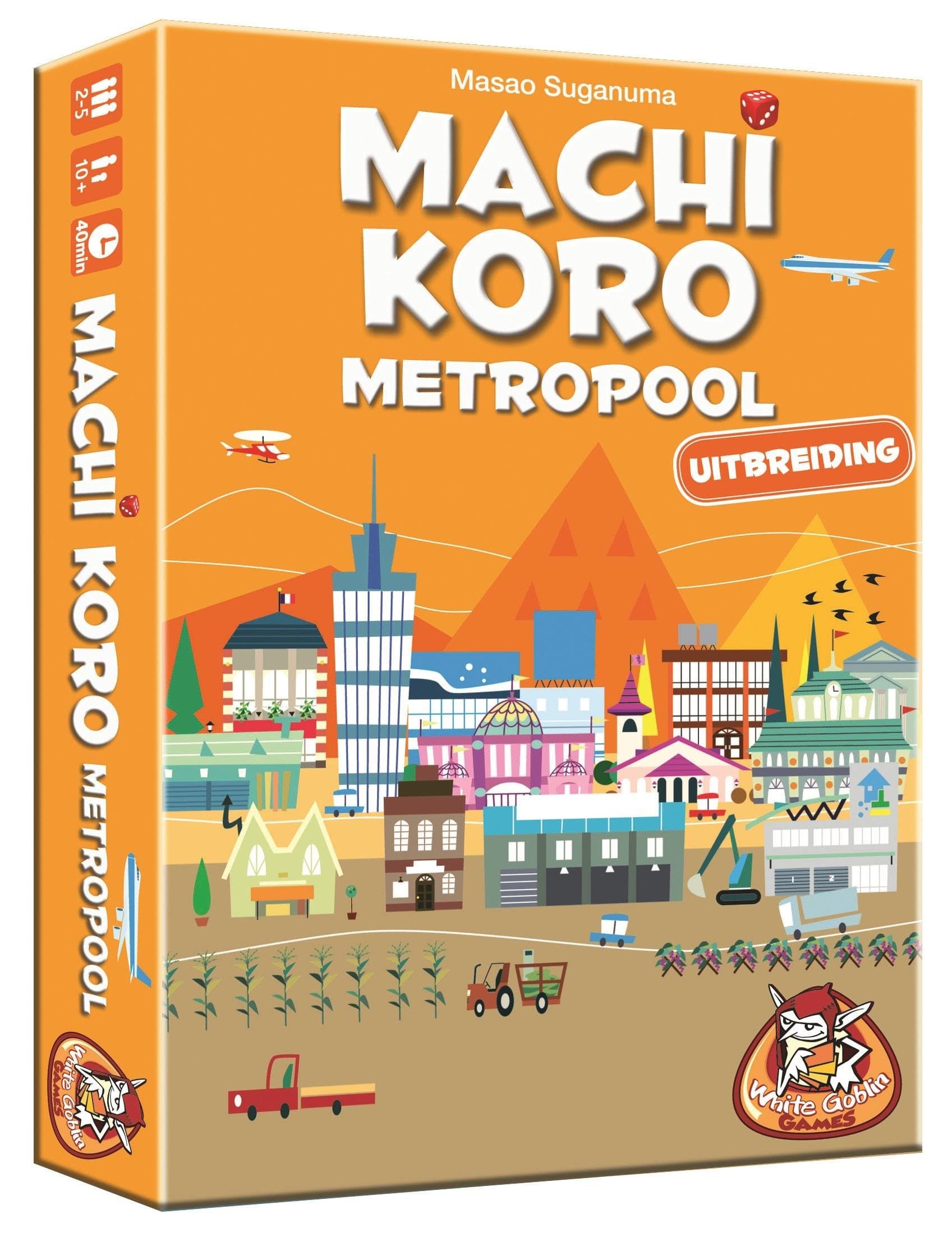 White Goblin Games Machi Koro - Metropolis Expansion (Dutch Edition)