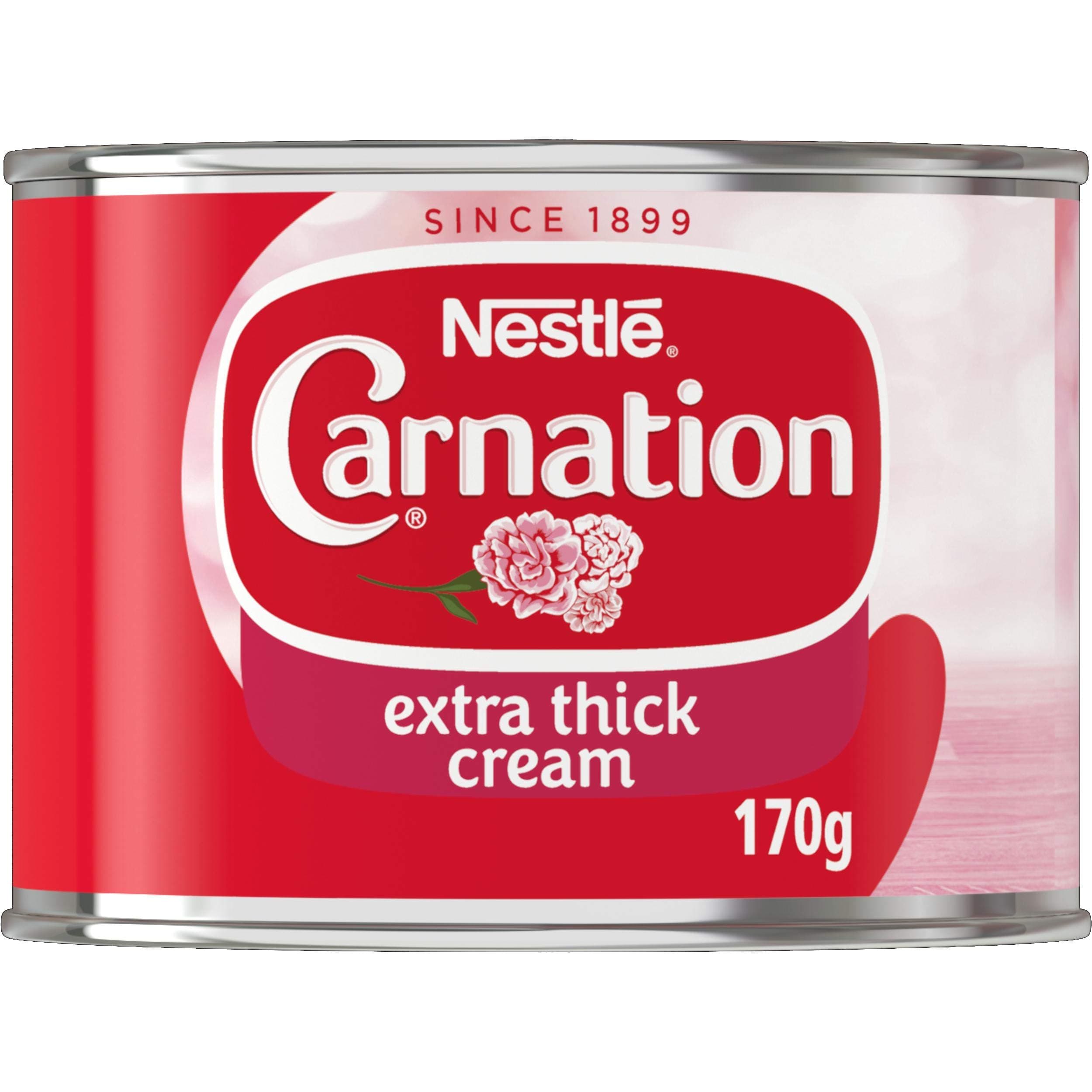 Carnation Extra Thick Cream Topping 170 g (Pack of 12), Packaging may vary