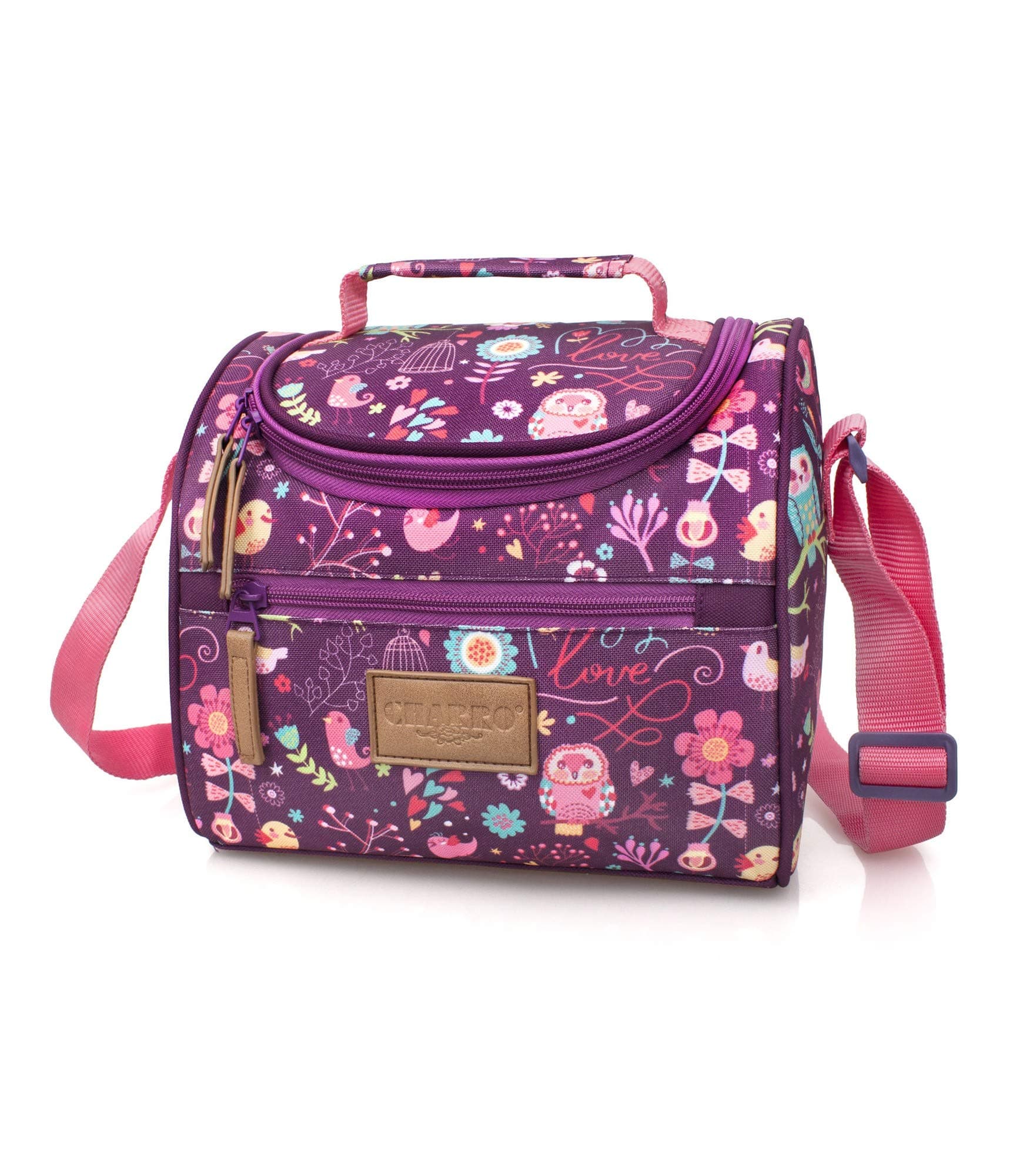 EL CHARRO Pink Cooler Lunch Bag Bird