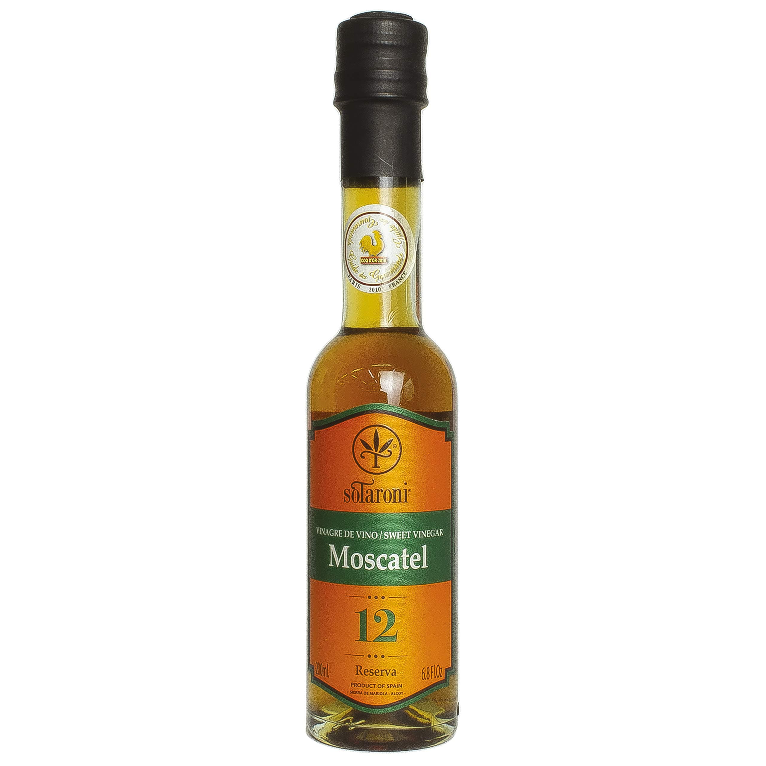 Sweet White Moscatel Vinegar - Reserva 12 Year