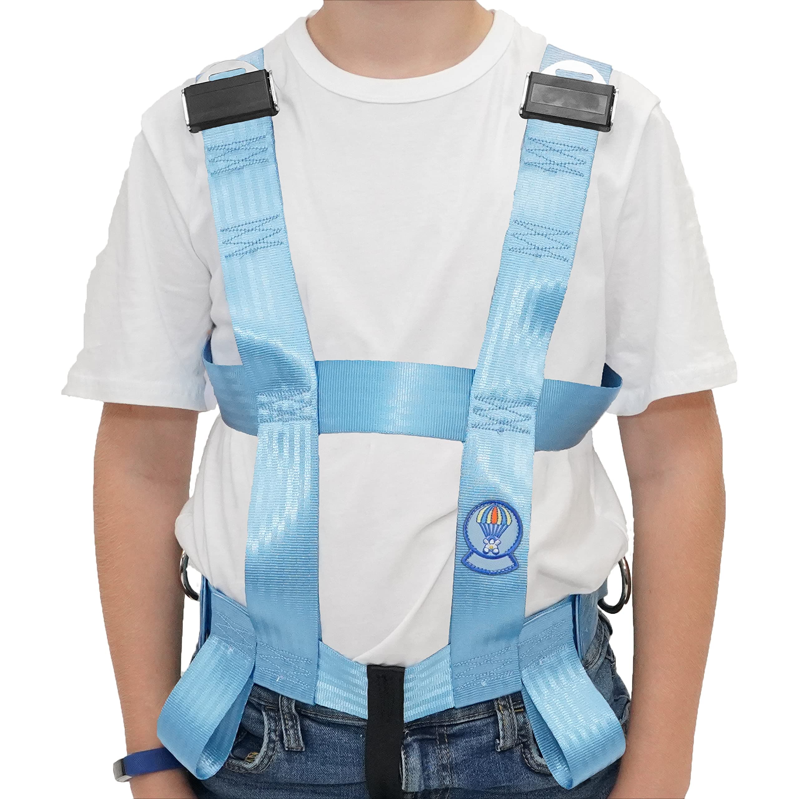 EZ-ON Products 303Z Small Rear Zipper Closure Durable Personal Vehicle User-Friendly Safety Transportation Vest with Seat Belt Loops. Meets NHTSA Regulation. Mount Sold Separately.