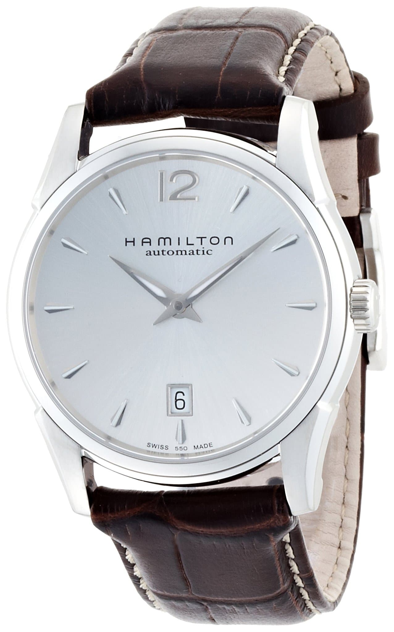 Hamilton Men's Analogue Automatic Watch with Leather Strap H38515555