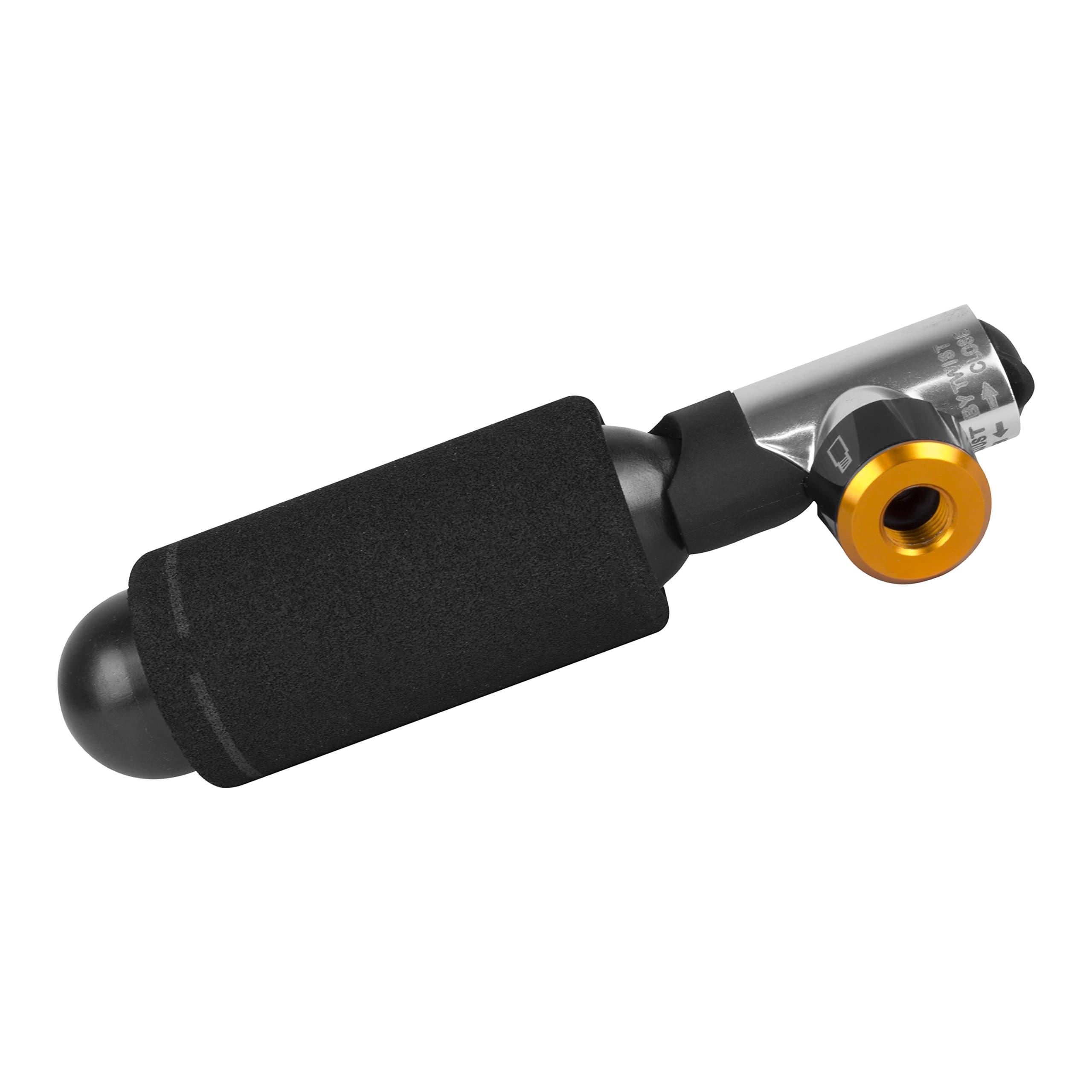 Airace Bike CO2 Tire Pump Inflator, Fit Presta and Schrader Air Valves with CO2 Cartridge Sleeve