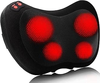 Papillon Back Massager,Shiatsu Neck Massager for Pain Relief,Electric Shoulder Foot Massage Pillow with Heat,Gifts for Mothers Day,Christmas Gifts for Women/Men,Deep Tissue Kneading for Waist,Legs