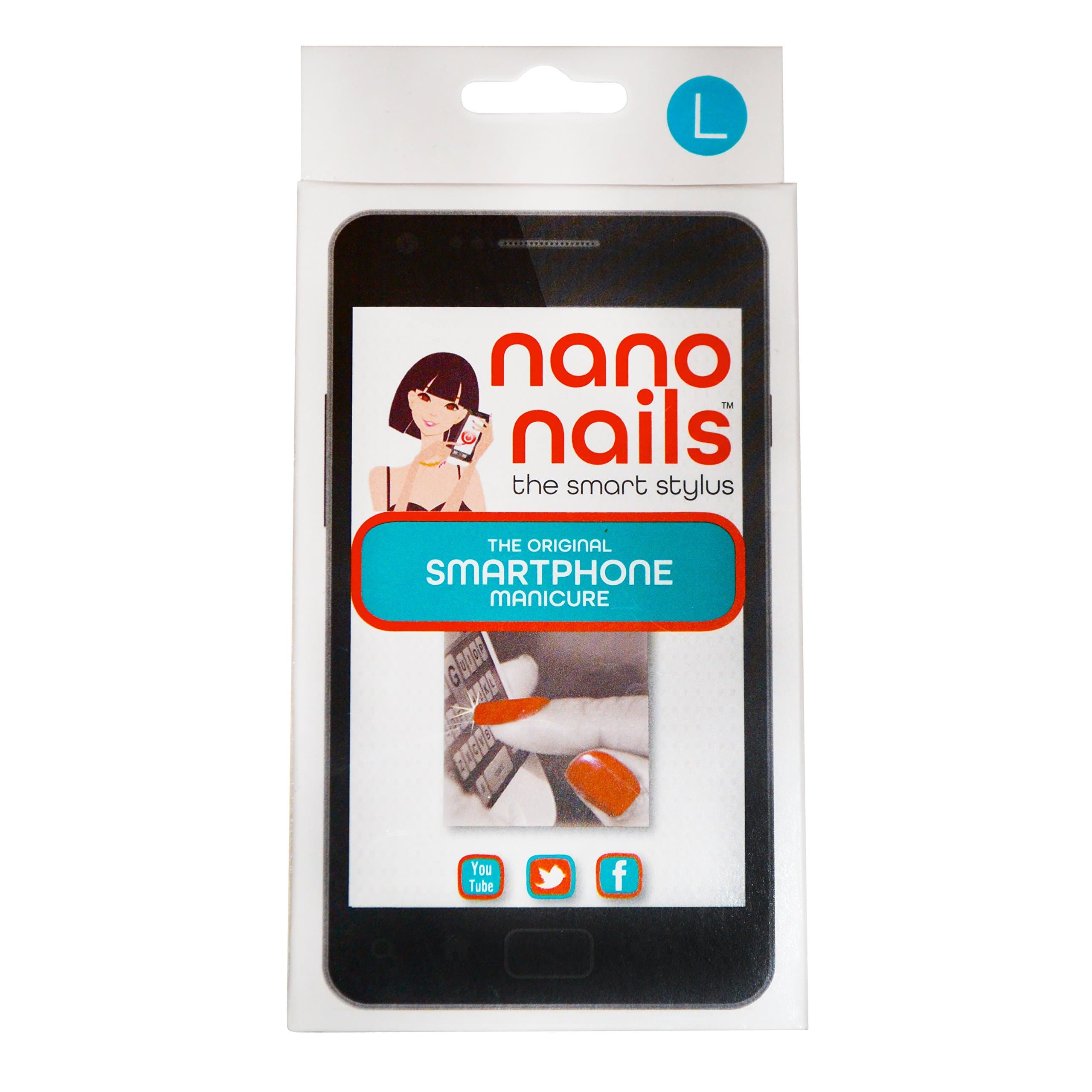Nano Nails - The Smart Stylus - Nails that work on your Smart Phone! - Large