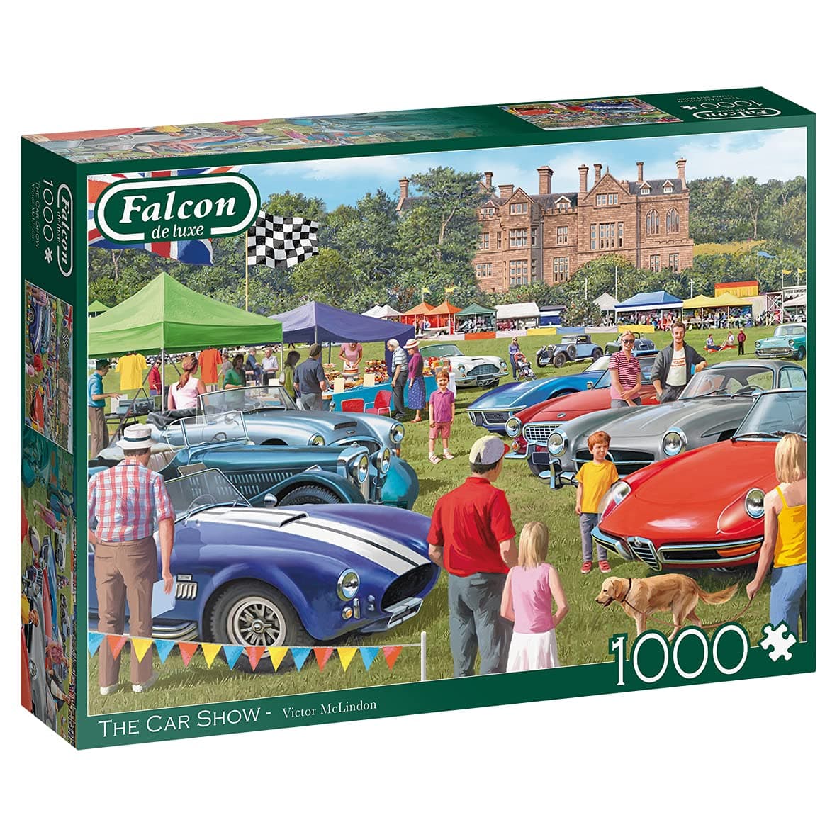 Jumbo, Falcon de luxe - The Car Show, Jigsaw Puzzles for Adults, 1,000 piece