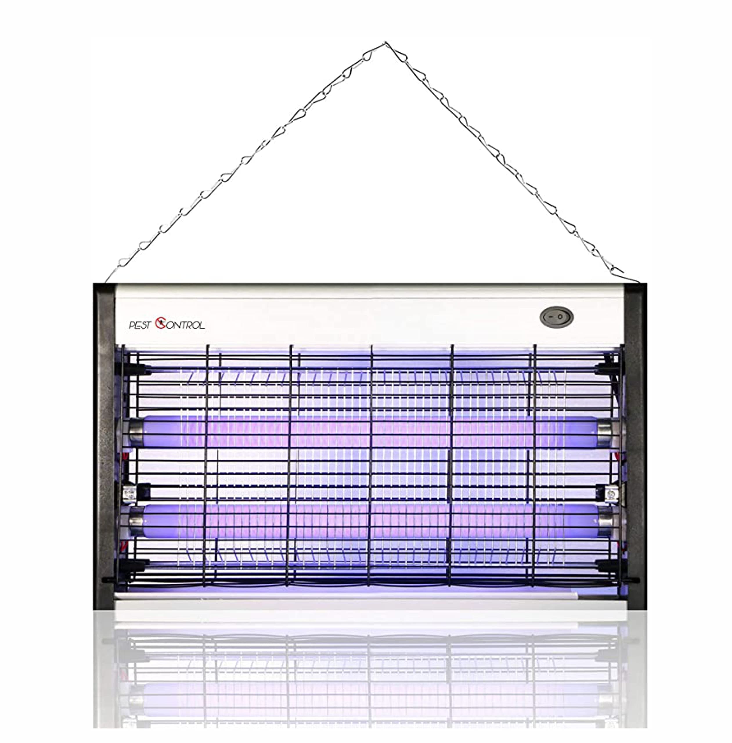 Pest Control30W, Electric Bug Zapper, Insect Killer, Mosquito, Bug, Moth, Fly or Any Pest Killer Zapper, 220V UK Plug, Powerful 2800V Grid, Energy Saving, Ultraviolet Light Bulb, Indoor Use