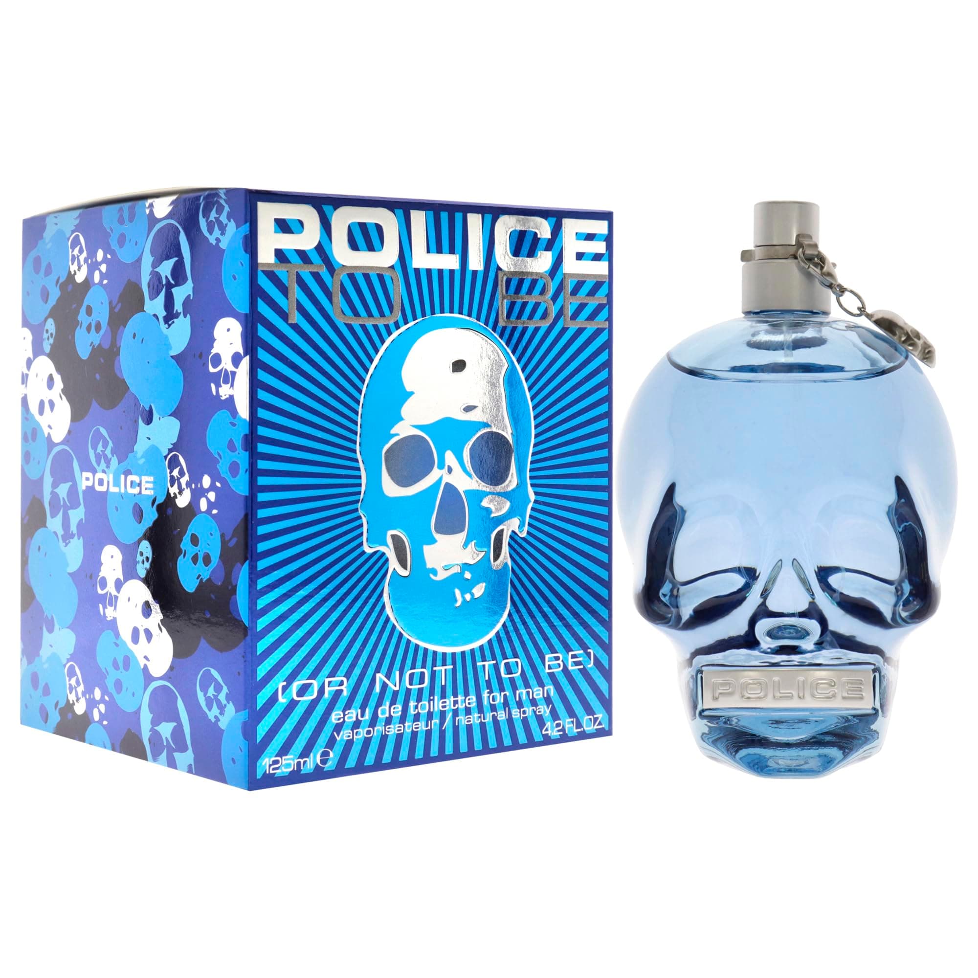 Police To Be Perfume for Men - Woody Spicy Scent - Opens with Grapefruit and Pepper - Blended with Violet Leaf, Patchouli, and Amber - for Outgoing and Strong Gentlemen - 4.2 oz EDT Spray