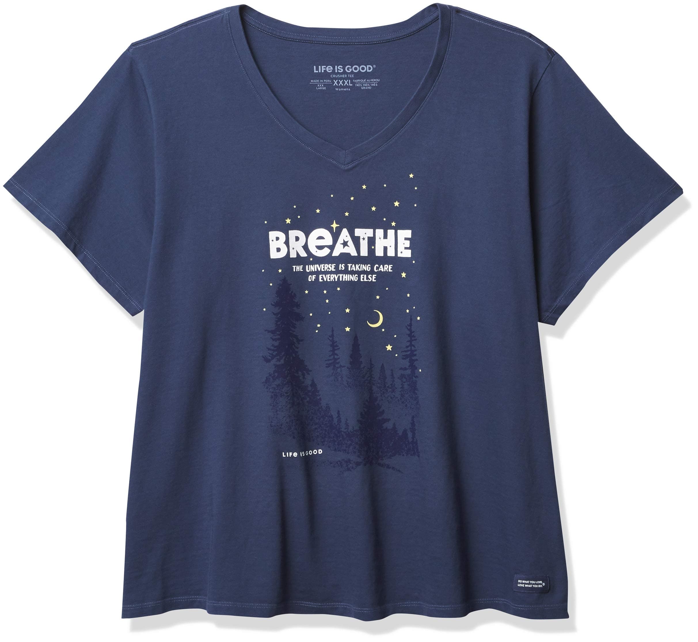 Women's Crusher V-Neck Graphic T-Shirt