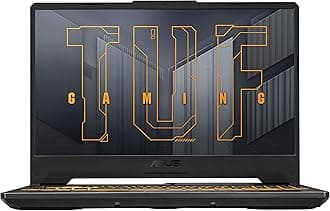 ASUS TUF (Upgraded) Gaming A15 Gaming Laptop, 15.6” FHD 144Hz Display, NVIDIA GeForce RTX 3050, AMD Ryzen 5 7535HS, 8GB DDR5, 512GB PCIe Gen4 NVMe SSD, Wi-Fi 6, Windows 11, FA506NC-ES51