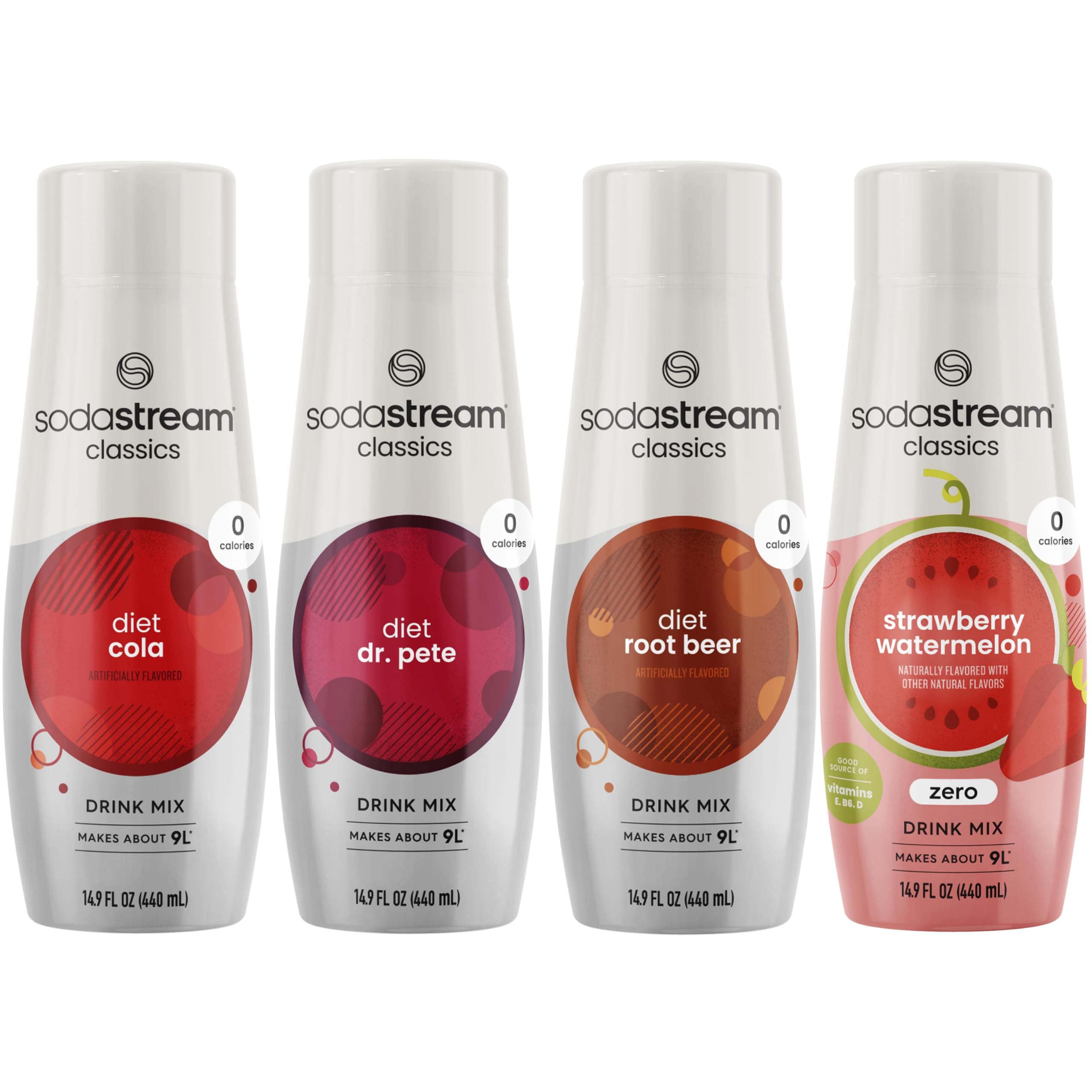 Flavoring Diet Variety Pack Usa, 440ml, (4 Pack)