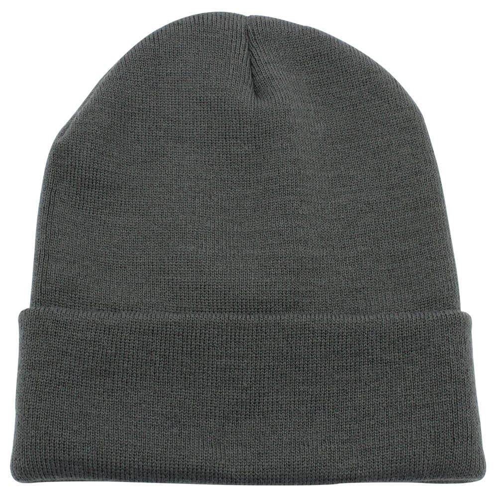 Beanie Men Women - Unisex Cuffed Plain Skull Knit Hat Cap