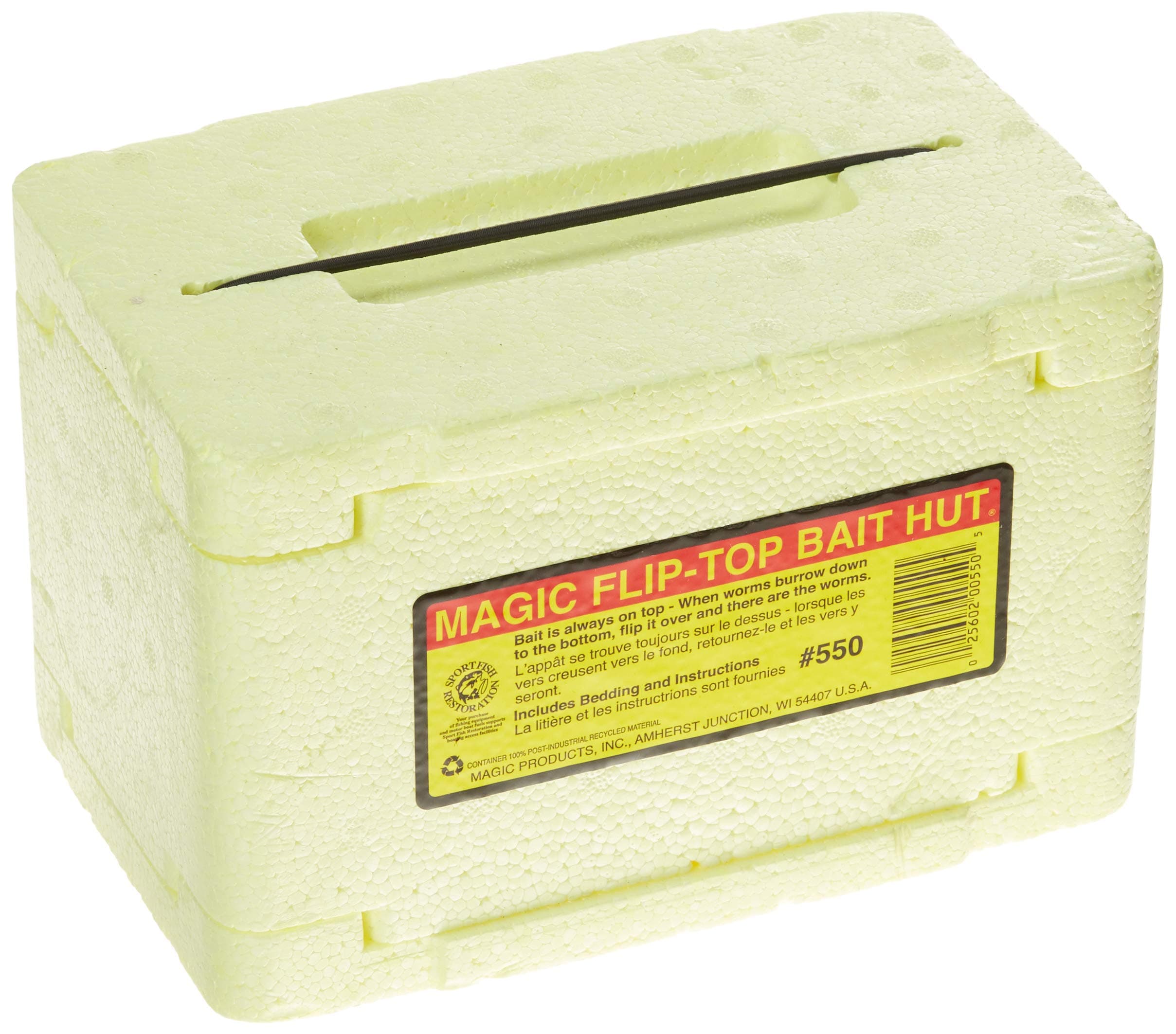 Magic Products Magic Flip Top Bait Box, Brown