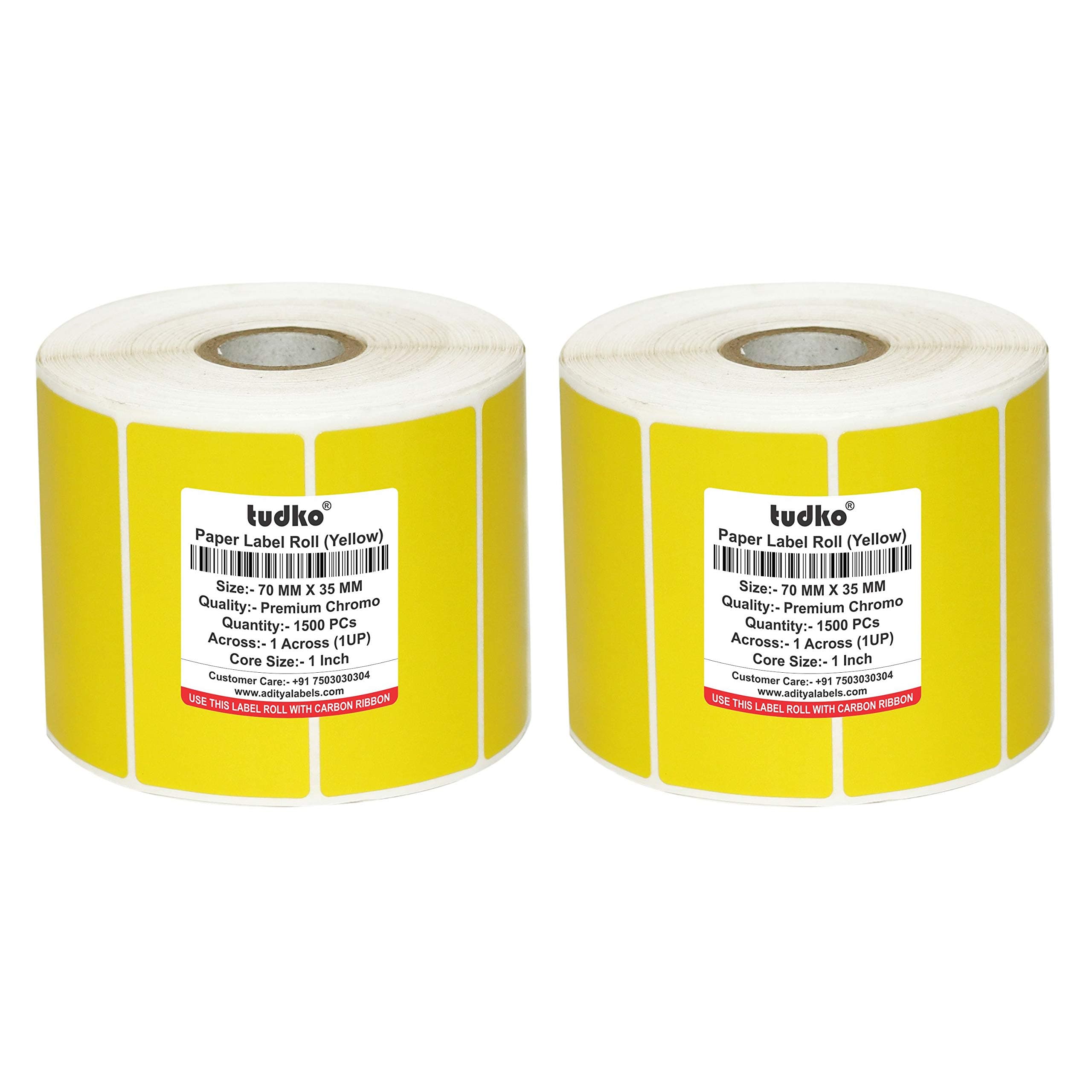 tudko 70 mm X 35 mm (Yellow) (2)