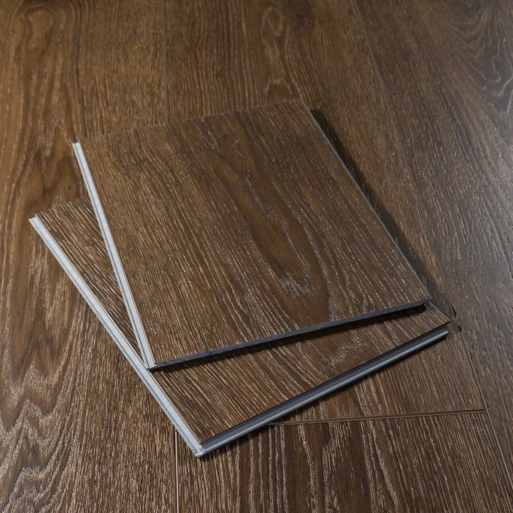 12” Cut Sample Luxury Vinyl Plank Flooring | DIY Click Installation, 40 Mil Wear Layer, Waterproof and Scratch Resistant LVP | Arbor Signature