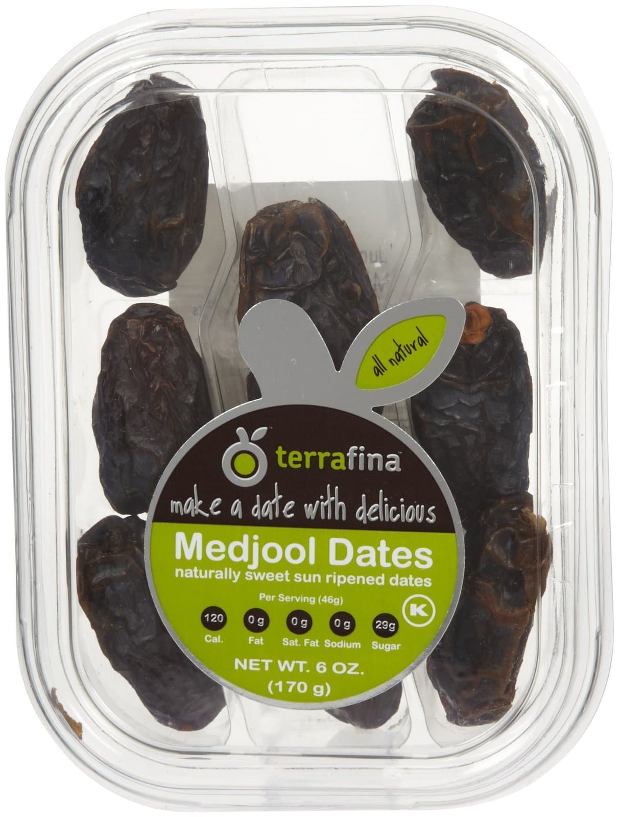 Terrafina Trays - Medjool Dates-6 oz