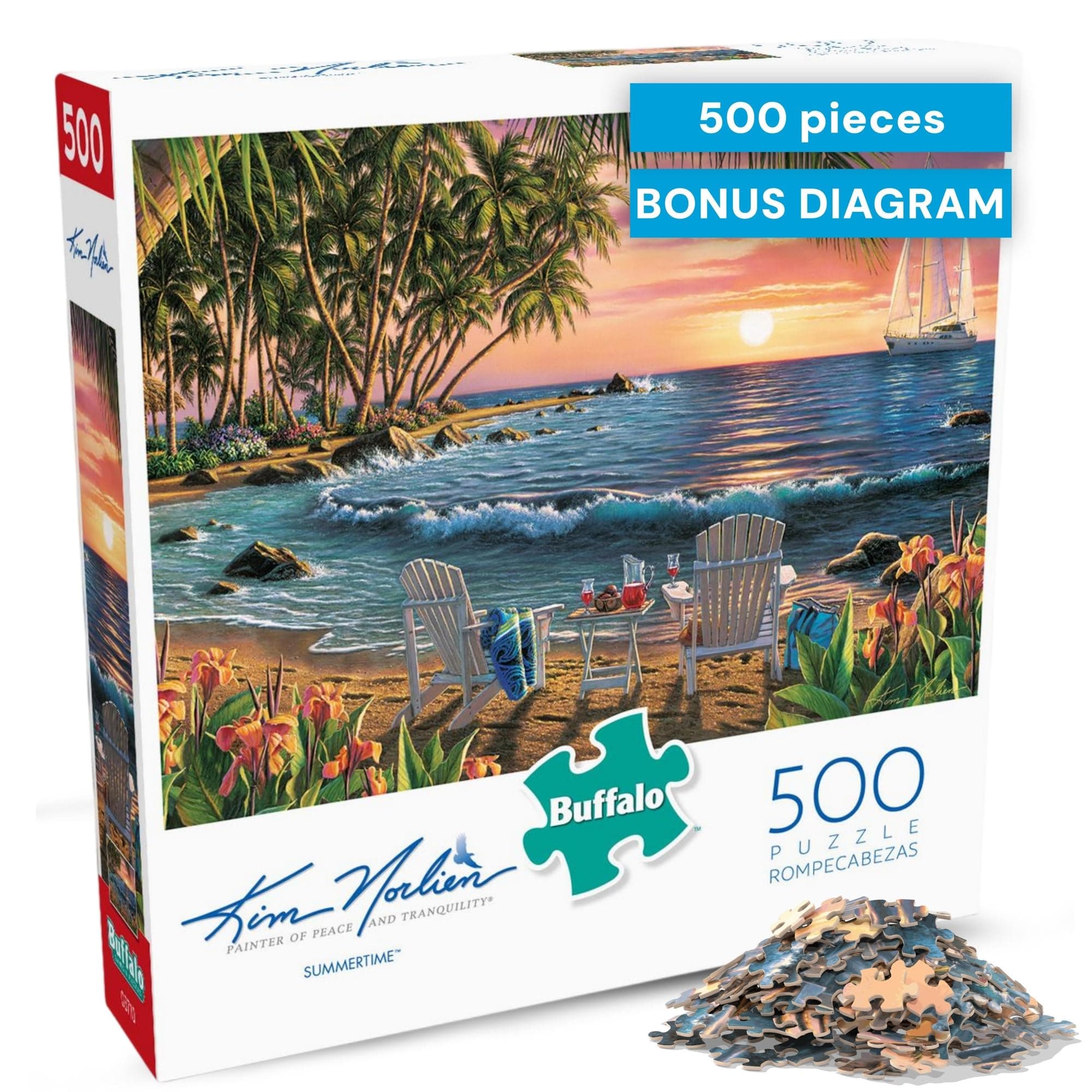 Buffalo Games - Summertime - 500 Piece Jigsaw Puzzle