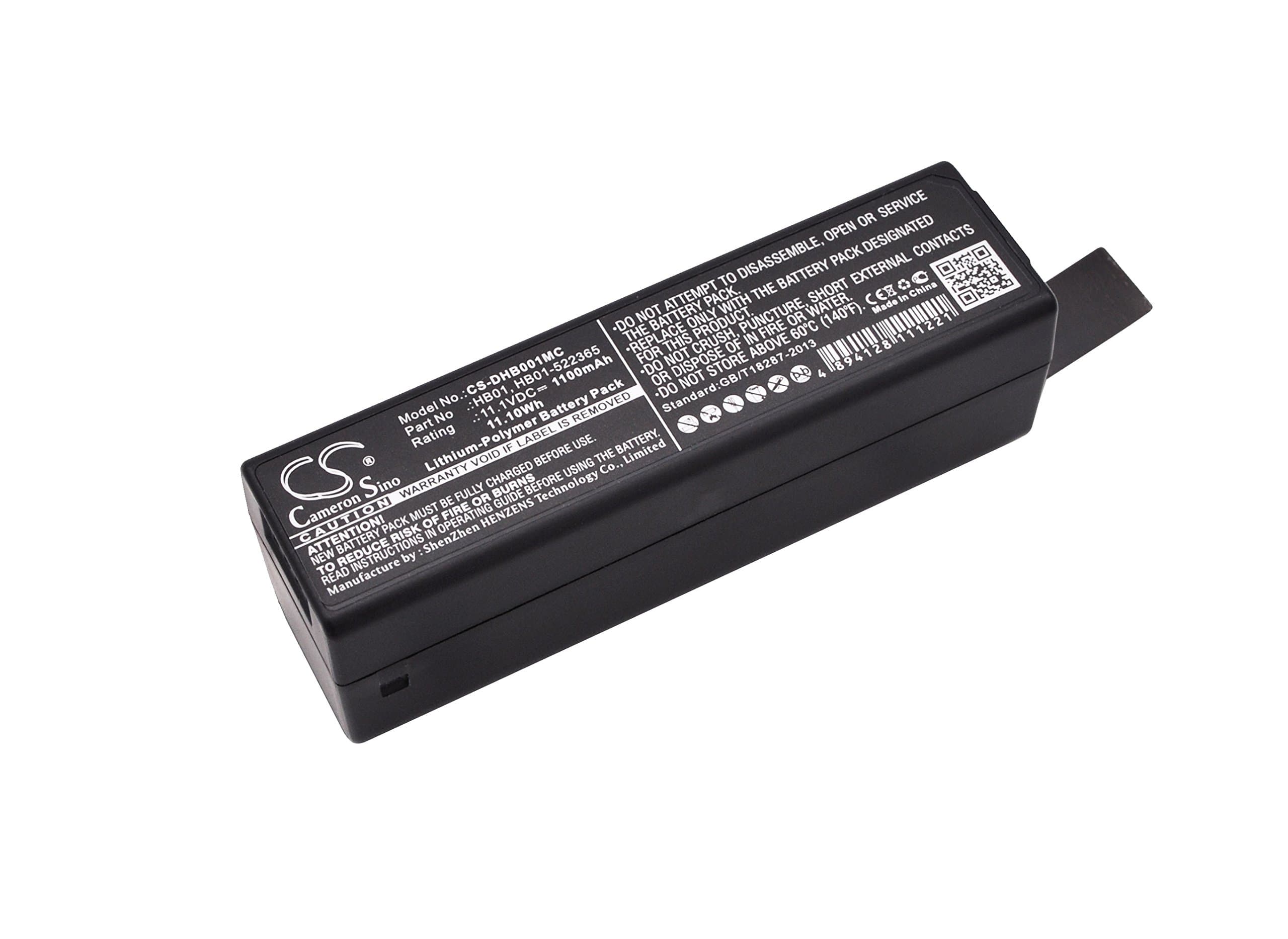 1100mAh / 12.21Wh Replace Battery for DJI Osmo, Osmo Handheld 4K Camera, Zenmuse X3, Zenmuse X5, Zenmuse X5R PN:DJI HB01, HB01-522365