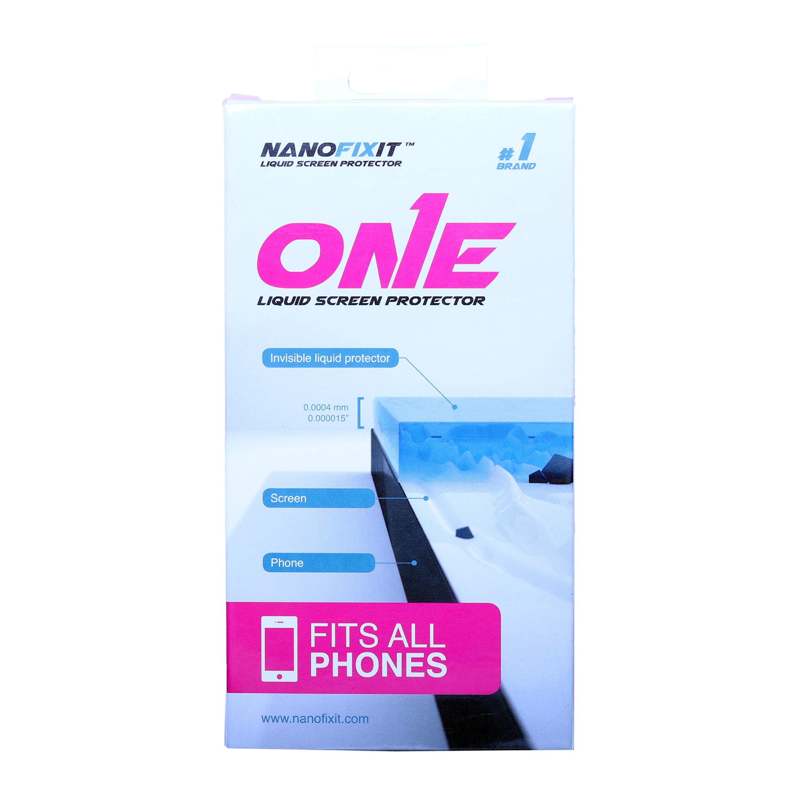 nanofixit liquid screen protector for all phones (Transparent)