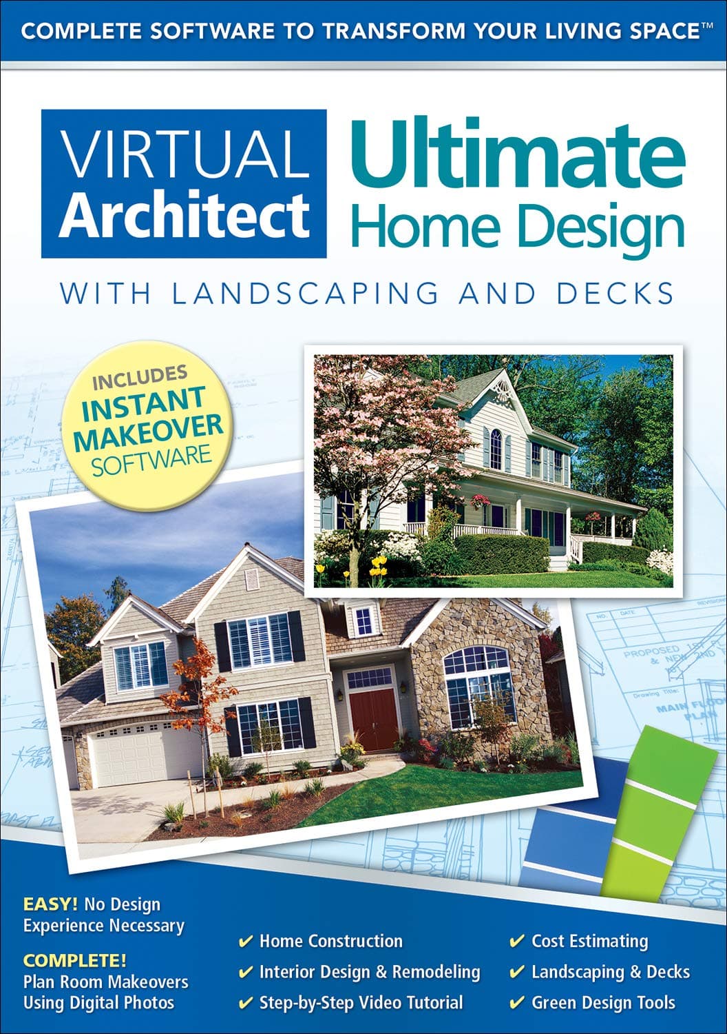 Virtual Architect Ultimate Home Design with Landscaping and Decks 9.0 [Download]