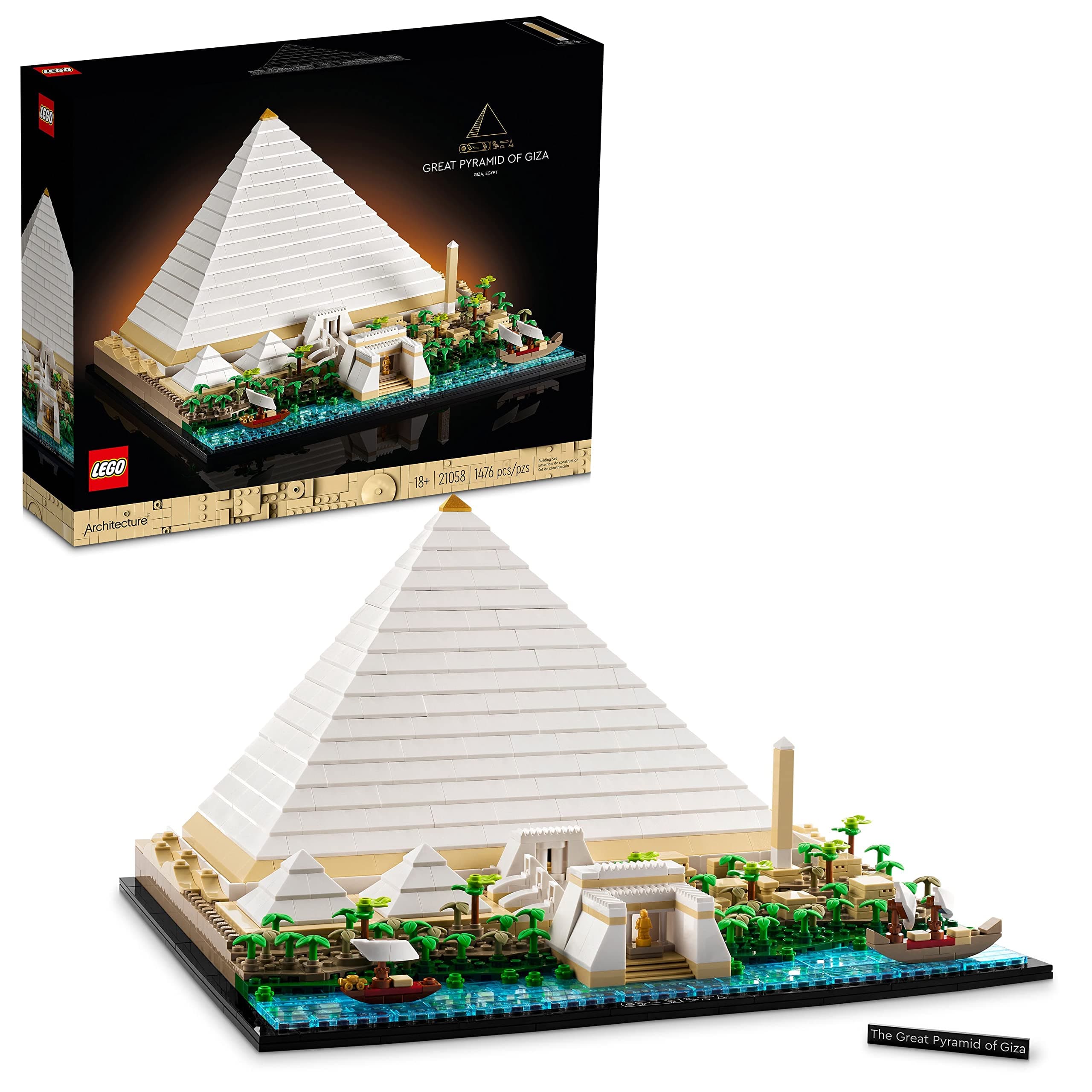 LEGO Architecture 21058 Great Pyramid of Giza Age 18+ 1476pcs