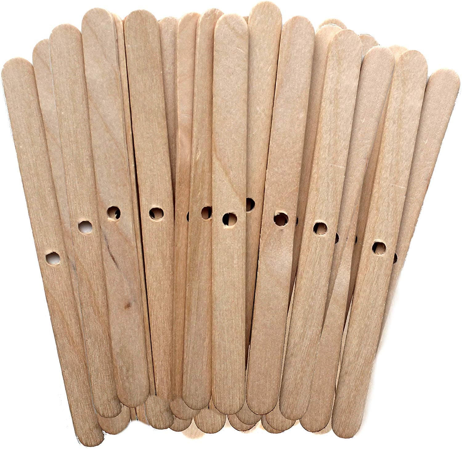 Cozyours Wooden Candle Wick Holders, 100 Pcs