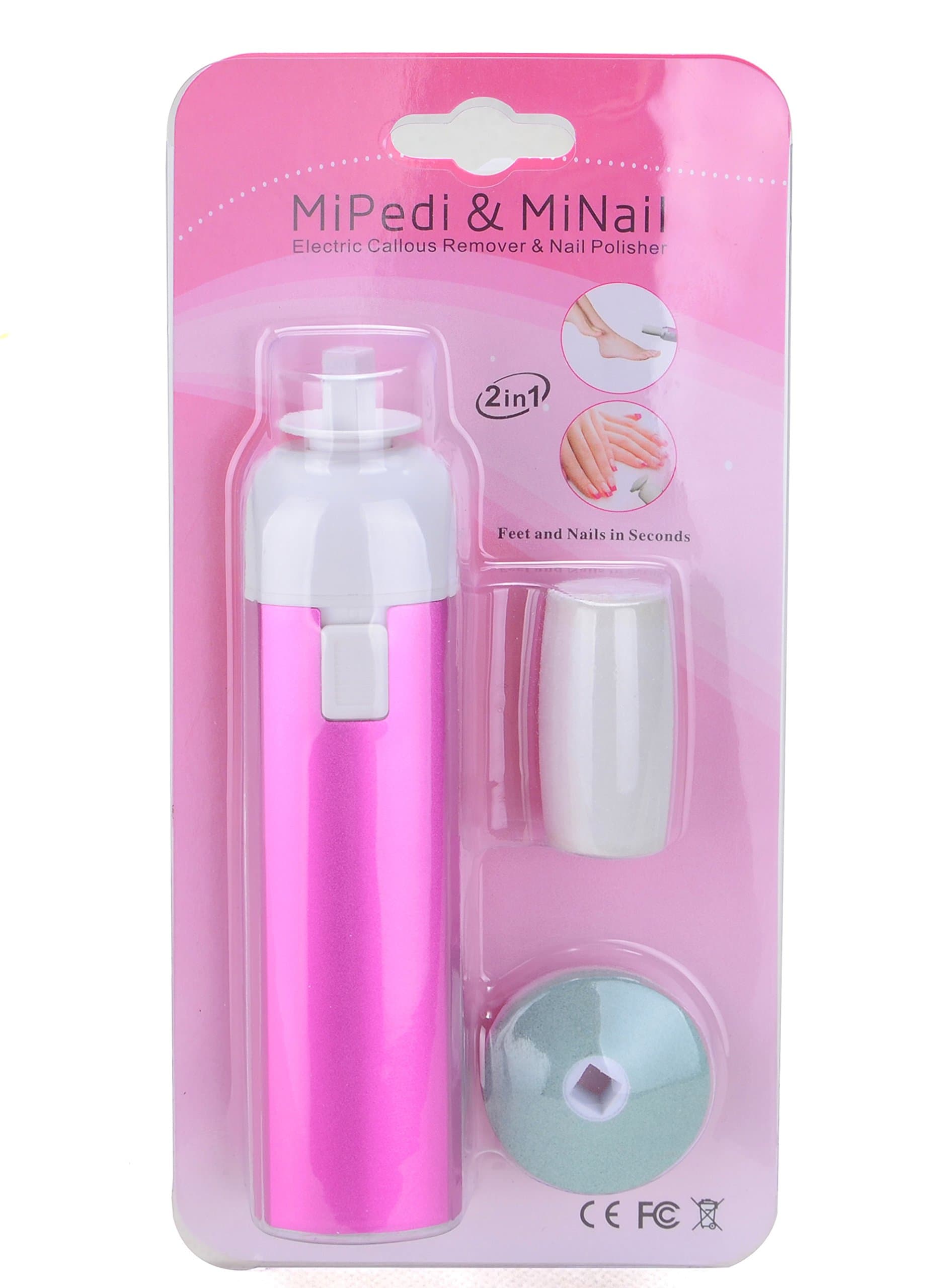 Electric 2-in-1 Tool For Cleaning And Polishing Before Athlete's Foot/Tinea Pedis Treatment And Onychomycosis/Ringworm Nail Medical Treatment