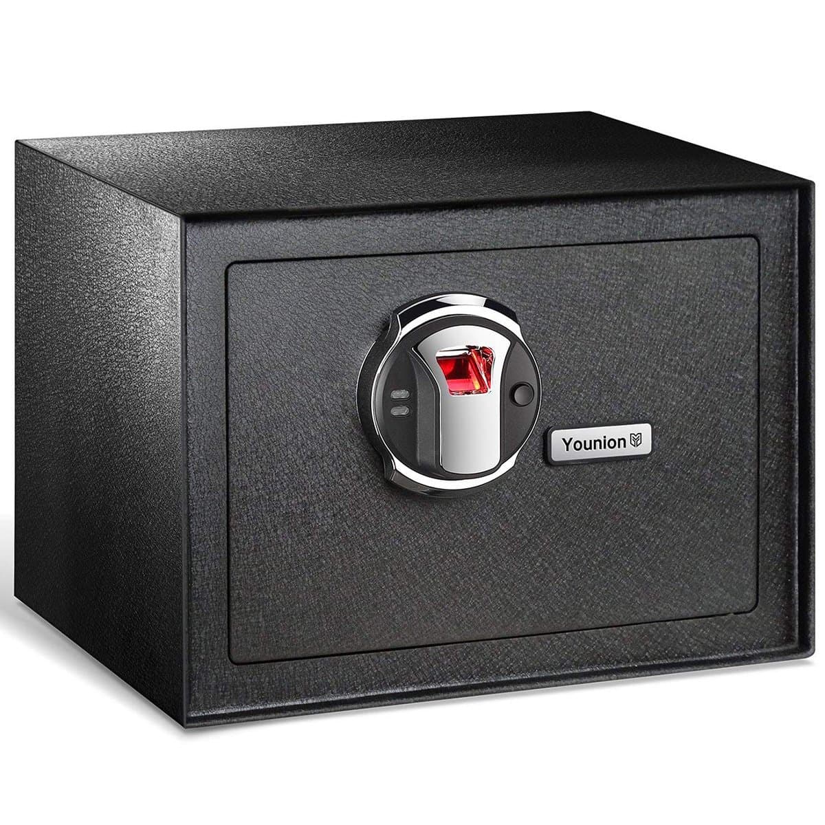 Younion Fingerprint Safe,Security Safe for Home,Biometric Safe-0.81 Cubic Feet,Black