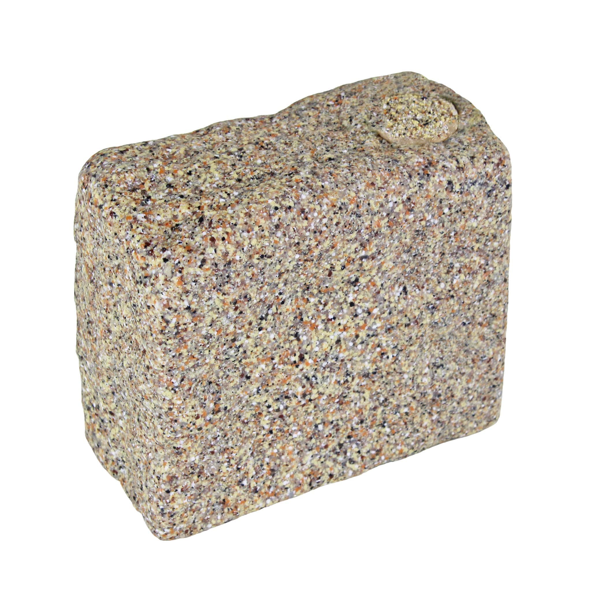 Garden Elements True Form Plastic Flex-Wall Landscape Edging End Cap (Sandstone)