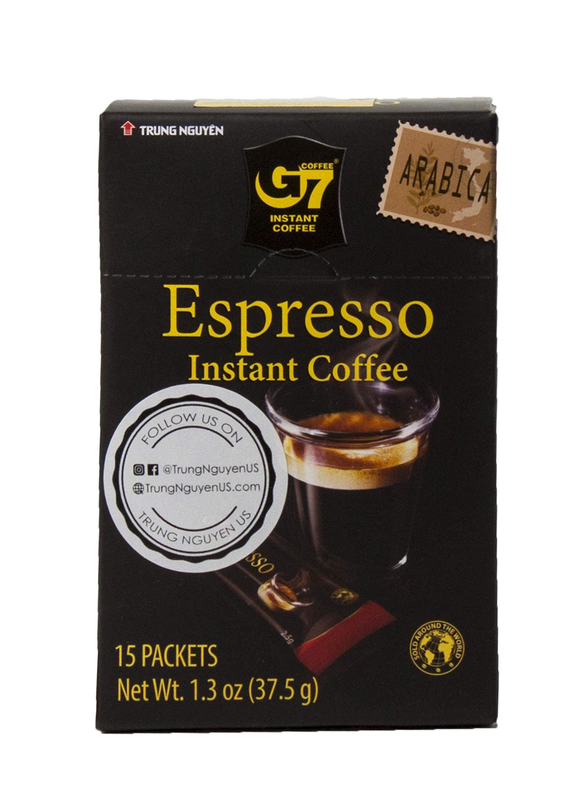 G&G G7 Arabica Espresso Vietnamese Coffee -15 Sticks