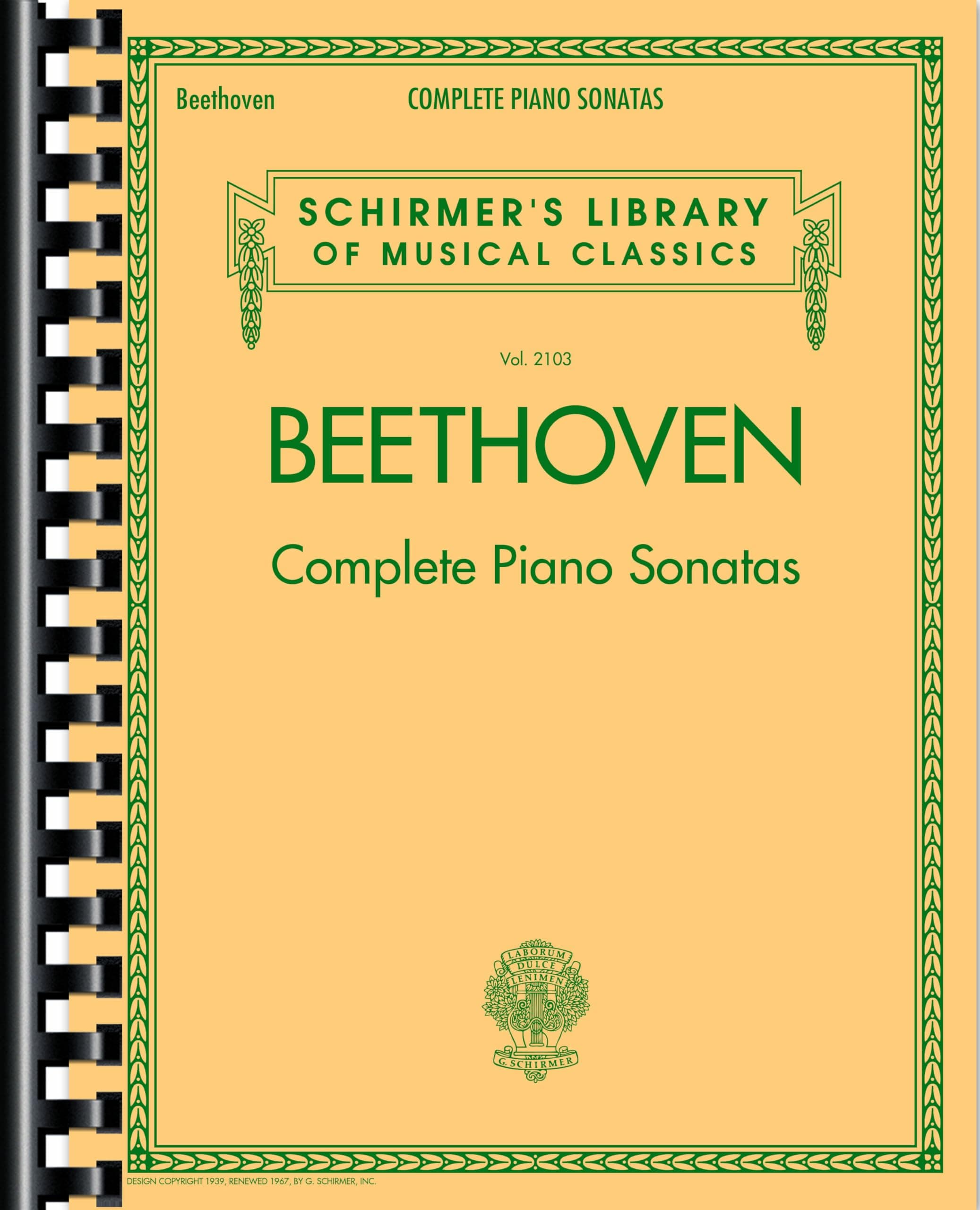 Complete Piano Sonatas - Beethoven Piano Book with All 32 Sonatas - Classical Piano Book That Includ