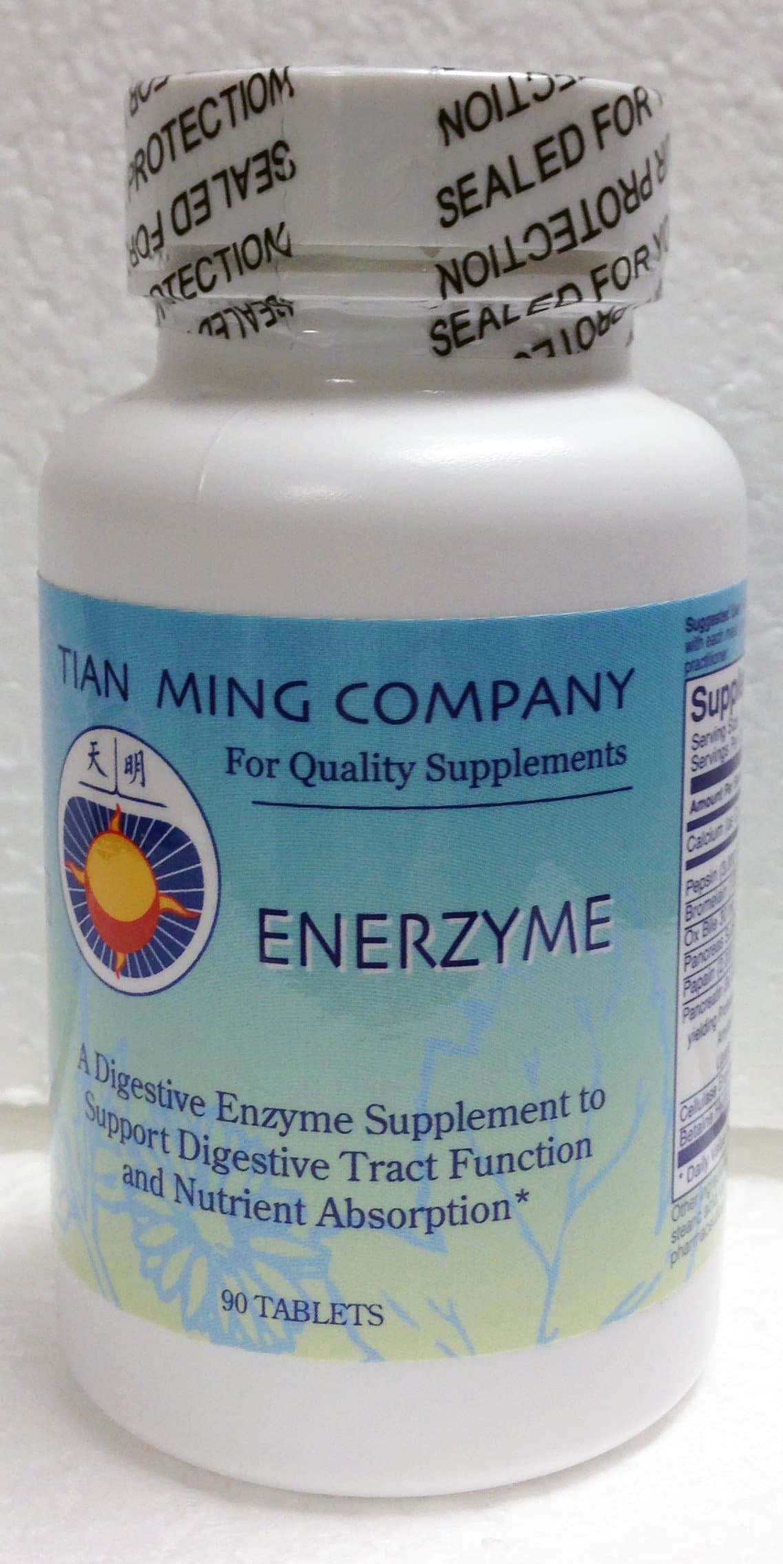 ENERZYME by Tian Ming Co. (90 Tablets)